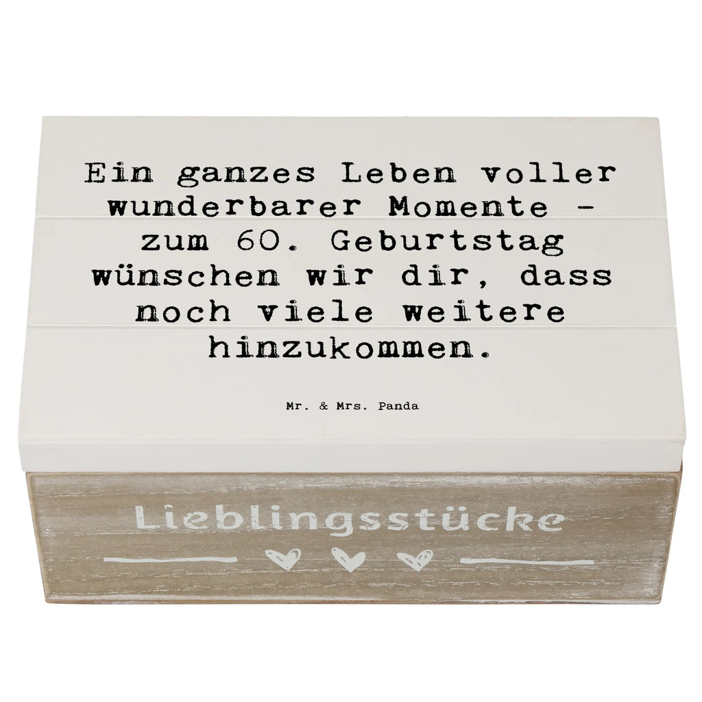 Holzkiste Spruch 60. Geburtstag Momente Holzkiste, Kiste, Schatzkiste, Truhe, Schatulle, XXL, Erinnerungsbox, Erinnerungskiste, Dekokiste, Aufbewahrungsbox, Geschenkbox, Geschenkdose, Geburtstag, Geburtstagsgeschenk, Geschenk