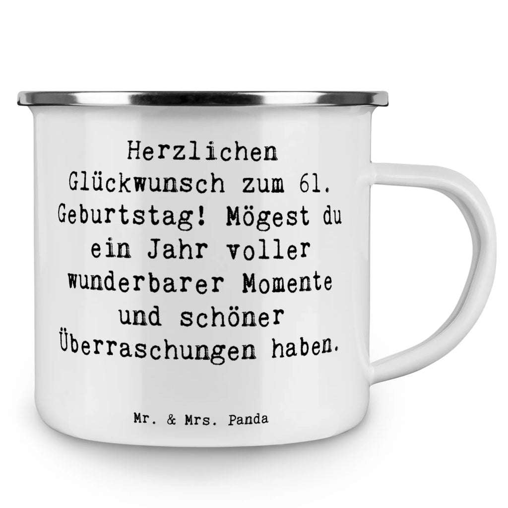 Camping Emaille Tasse Spruch 61. Geburtstag Glückwünsche Campingtasse, Trinkbecher, Metalltasse, Outdoor Tasse, Emaille Trinkbecher, Blechtasse Outdoor, Emaille Campingbecher, Edelstahl Trinkbecher, Metalltasse für Camping, Kaffee Blechtasse, Camping Tasse Metall, Emaille Tasse, Emaille Becher, Tasse Camping, Tasse Emaille, Emaille Tassen, Camping Becher, Metall Tasse, Camping Tassen, Blechtasse, Emaille Tasse Camping, Camping Tasse Emaille, Emailletasse, Camping Tassen Emaille, Campingbecher, Blechtassen, Outdoor Becher, Campingtassen, Emaille Becher Camping, Camping Becher Edelstahl, Geburtstag, Geburtstagsgeschenk, Geschenk