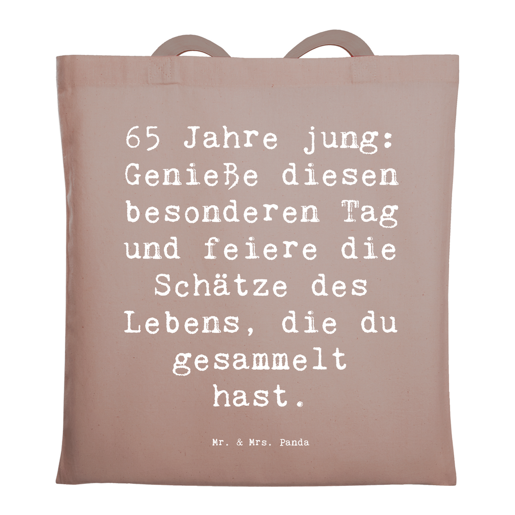 Tragetasche Spruch 65. Geburtstag Feiern Beuteltasche, Beutel, Einkaufstasche, Jutebeutel, Stoffbeutel, Tasche, Shopper, Umhängetasche, Strandtasche, Schultertasche, Stofftasche, Tragetasche, Badetasche, Jutetasche, Einkaufstüte, Laptoptasche, Geburtstag, Geburtstagsgeschenk, Geschenk