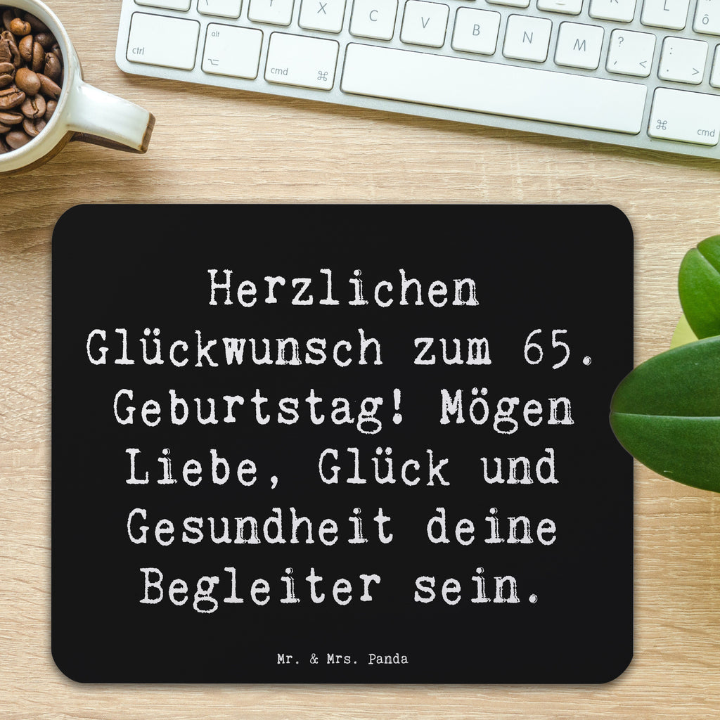 Mauspad Spruch 65. Geburtstag Mousepad, Computer zubehör, Büroausstattung, PC Zubehör, Arbeitszimmer, Mauspad, Einzigartiges Mauspad, Designer Mauspad, Mausunterlage, Mauspad Büro, Geburtstag, Geburtstagsgeschenk, Geschenk