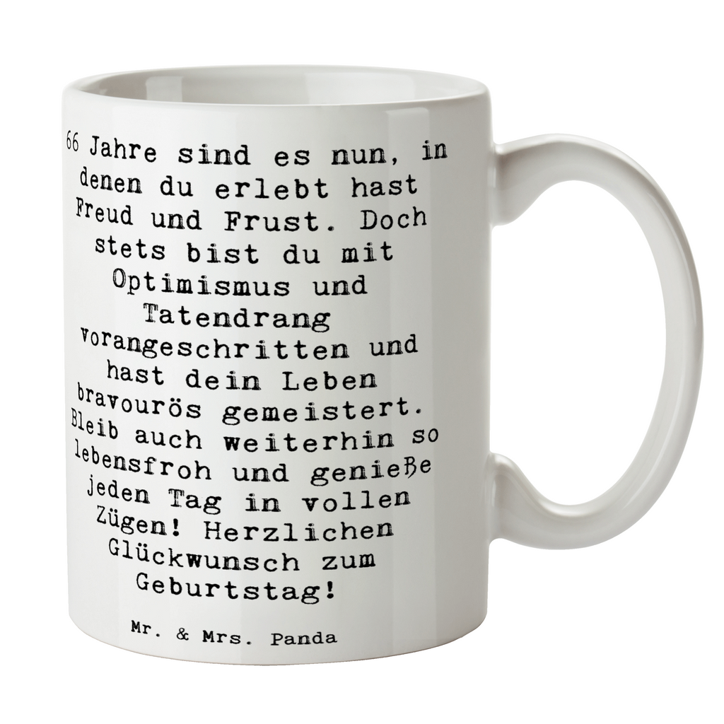 Tasse Spruch 66. Geburtstag Tasse, Kaffeetasse, Teetasse, Becher, Kaffeebecher, Teebecher, Keramiktasse, Porzellantasse, Büro Tasse, Geschenk Tasse, Tasse Sprüche, Tasse Motive, Kaffeetassen, Tasse bedrucken, Designer Tasse, Cappuccino Tassen, Schöne Teetassen, Geburtstag, Geburtstagsgeschenk, Geschenk