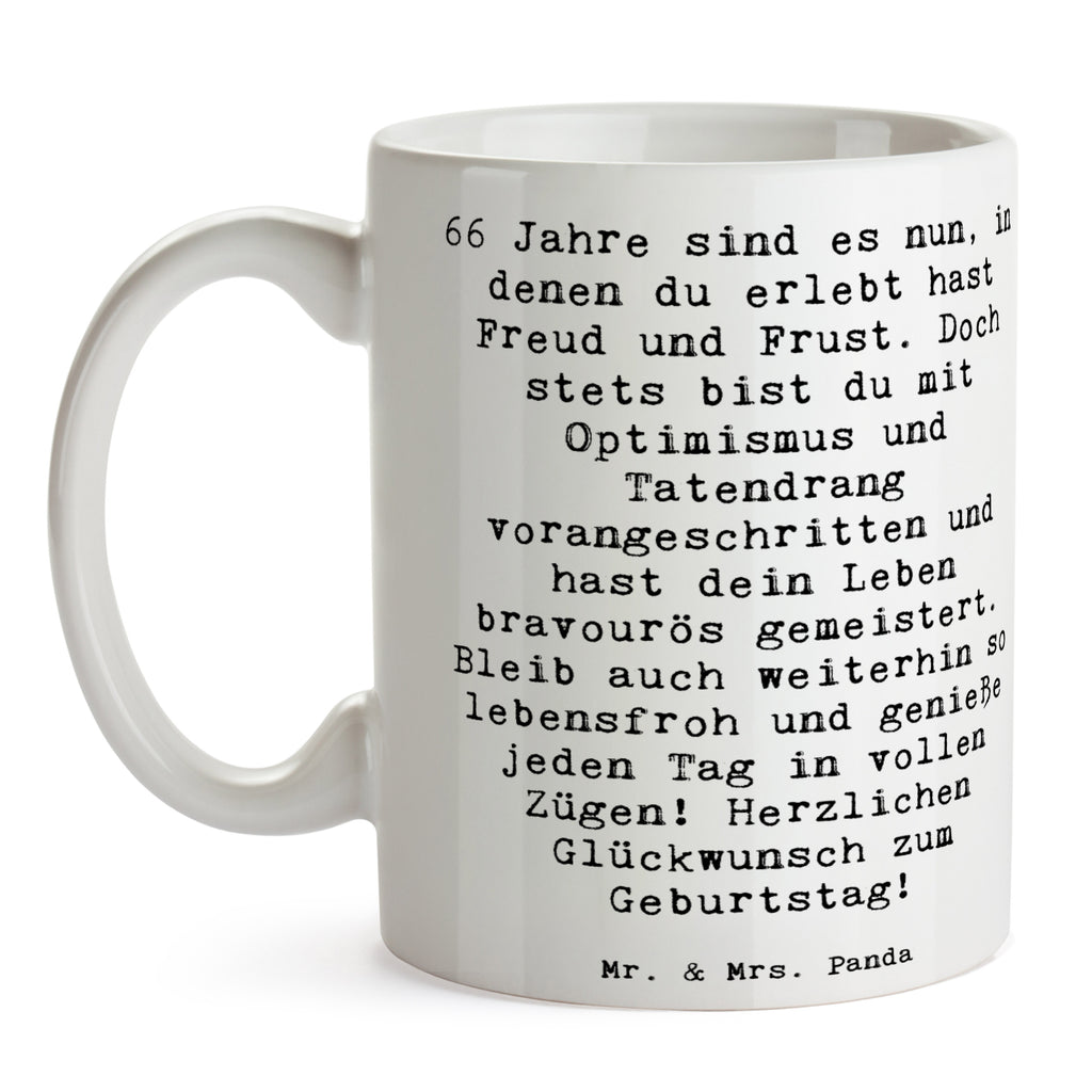 Tasse Spruch 66. Geburtstag Tasse, Kaffeetasse, Teetasse, Becher, Kaffeebecher, Teebecher, Keramiktasse, Porzellantasse, Büro Tasse, Geschenk Tasse, Tasse Sprüche, Tasse Motive, Kaffeetassen, Tasse bedrucken, Designer Tasse, Cappuccino Tassen, Schöne Teetassen, Geburtstag, Geburtstagsgeschenk, Geschenk