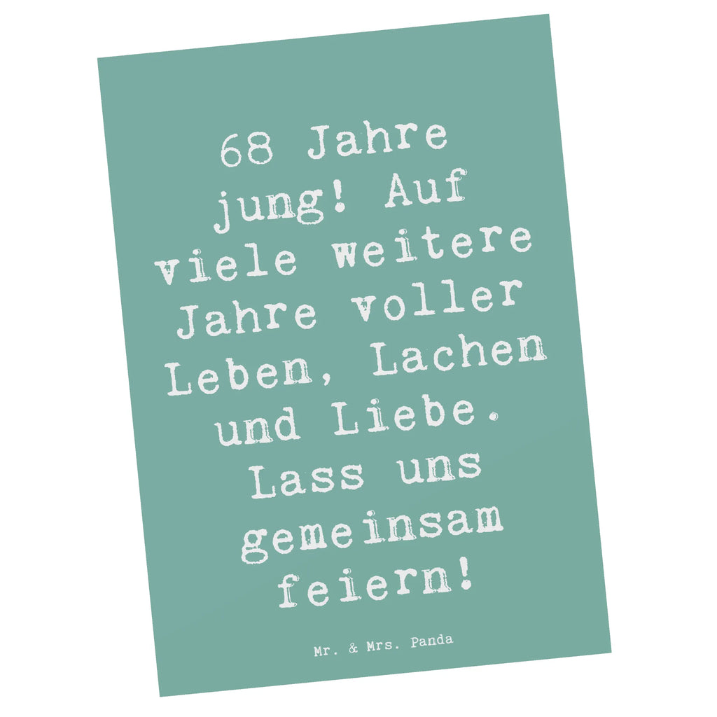 Postkarte Spruch 68. Geburtstag Freude Postkarte, Karte, Geschenkkarte, Grußkarte, Einladung, Ansichtskarte, Geburtstagskarte, Einladungskarte, Dankeskarte, Ansichtskarten, Einladung Geburtstag, Einladungskarten Geburtstag, Geburtstag, Geburtstagsgeschenk, Geschenk