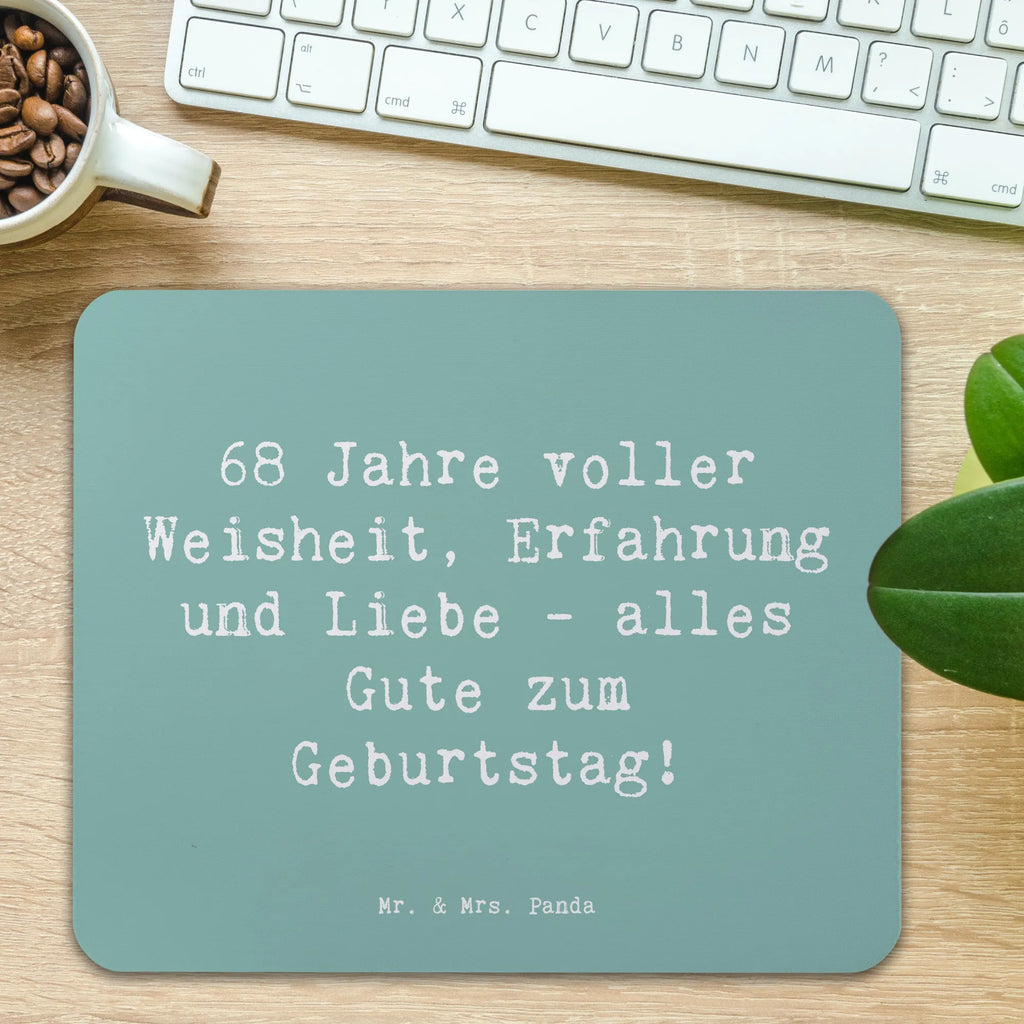 Mauspad Spruch 68. Geburtstag Mousepad, Computer zubehör, Büroausstattung, PC Zubehör, Arbeitszimmer, Mauspad, Einzigartiges Mauspad, Designer Mauspad, Mausunterlage, Mauspad Büro, Geburtstag, Geburtstagsgeschenk, Geschenk