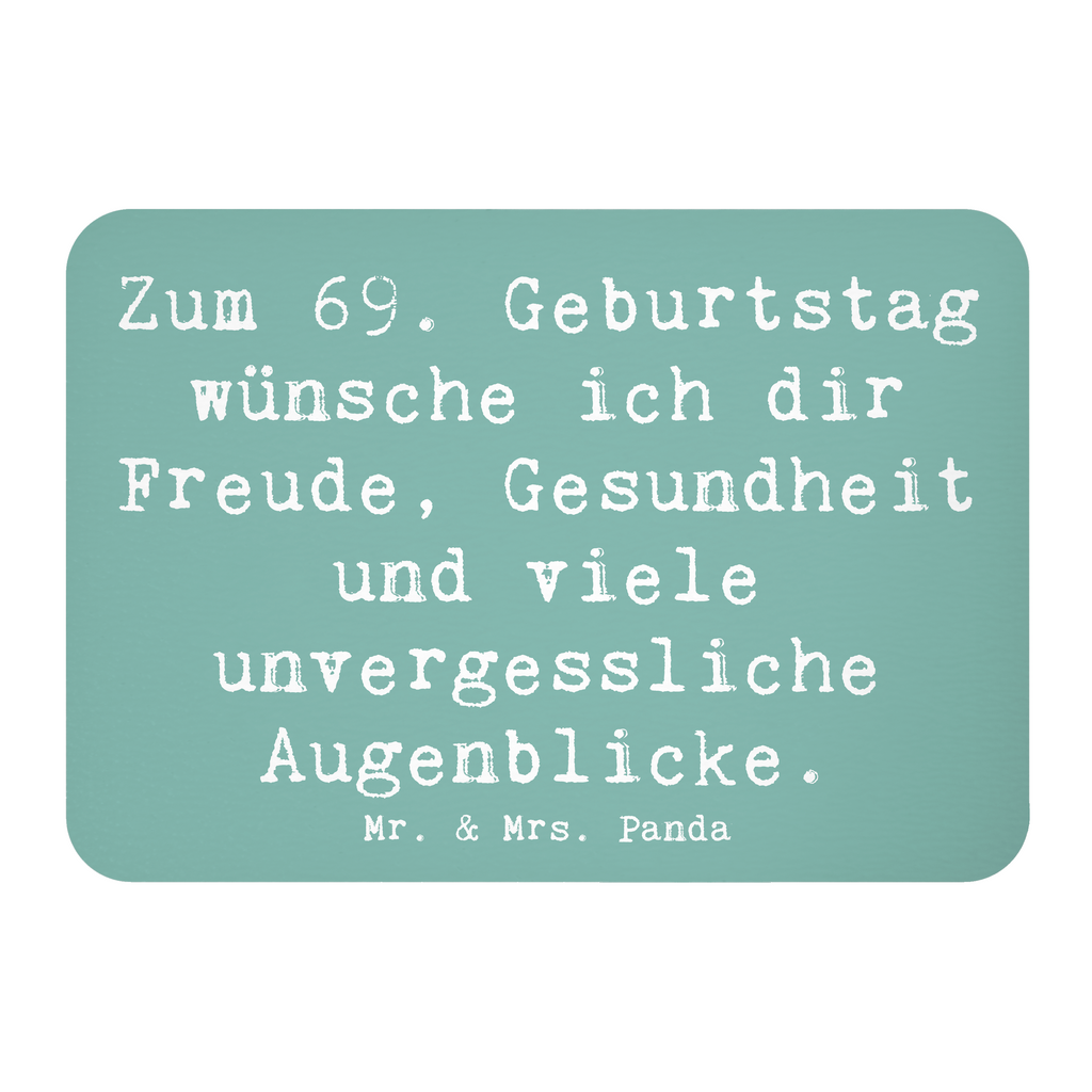 Magnet Spruch 69. Geburtstag Freude und Gesundheit Kühlschrankmagnet, Pinnwandmagnet, Souvenir Magnet, Motivmagnete, Dekomagnet, Whiteboard Magnet, Notiz Magnet, Kühlschrank Dekoration, Geburtstag, Geburtstagsgeschenk, Geschenk