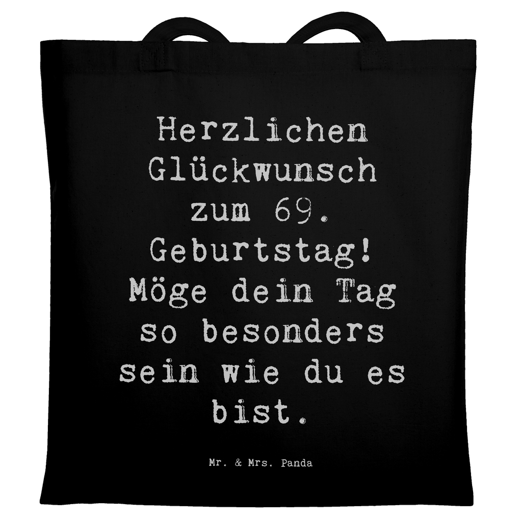 Tragetasche Spruch 69. Geburtstag Besonderer Tag Beuteltasche, Beutel, Einkaufstasche, Jutebeutel, Stoffbeutel, Tasche, Shopper, Umhängetasche, Strandtasche, Schultertasche, Stofftasche, Tragetasche, Badetasche, Jutetasche, Einkaufstüte, Laptoptasche, Geburtstag, Geburtstagsgeschenk, Geschenk