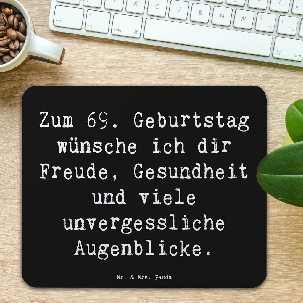 Mauspad Spruch 69. Geburtstag Freude und Gesundheit Mousepad, Computer zubehör, Büroausstattung, PC Zubehör, Arbeitszimmer, Mauspad, Einzigartiges Mauspad, Designer Mauspad, Mausunterlage, Mauspad Büro, Geburtstag, Geburtstagsgeschenk, Geschenk