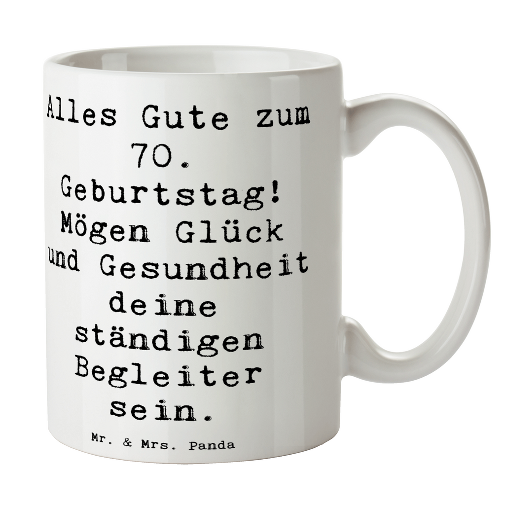 Tasse Spruch 70. Geburtstag Glück und Gesundheit Tasse, Kaffeetasse, Teetasse, Becher, Kaffeebecher, Teebecher, Keramiktasse, Porzellantasse, Büro Tasse, Geschenk Tasse, Tasse Sprüche, Tasse Motive, Kaffeetassen, Tasse bedrucken, Designer Tasse, Cappuccino Tassen, Schöne Teetassen, Geburtstag, Geburtstagsgeschenk, Geschenk