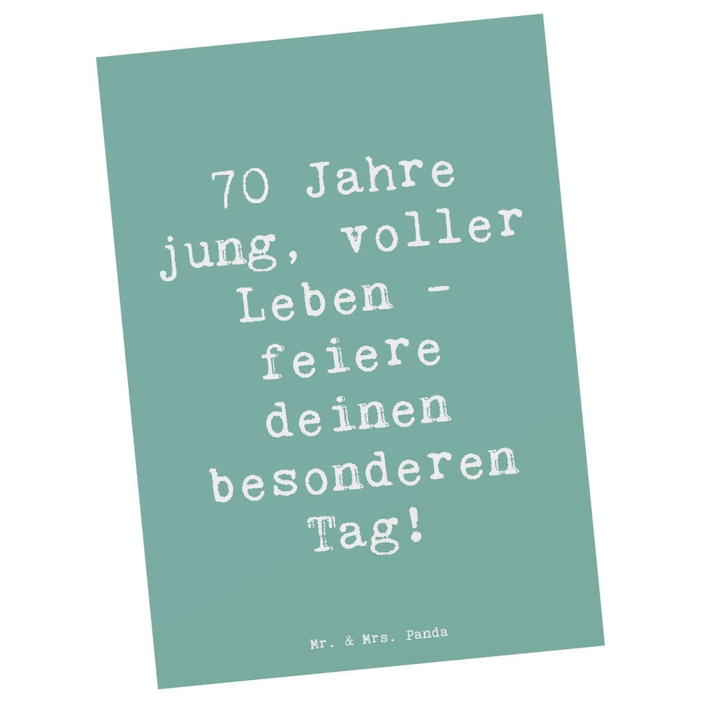 Postkarte Spruch 70. Geburtstag Feier Postkarte, Karte, Geschenkkarte, Grußkarte, Einladung, Ansichtskarte, Geburtstagskarte, Einladungskarte, Dankeskarte, Ansichtskarten, Einladung Geburtstag, Einladungskarten Geburtstag, Geburtstag, Geburtstagsgeschenk, Geschenk