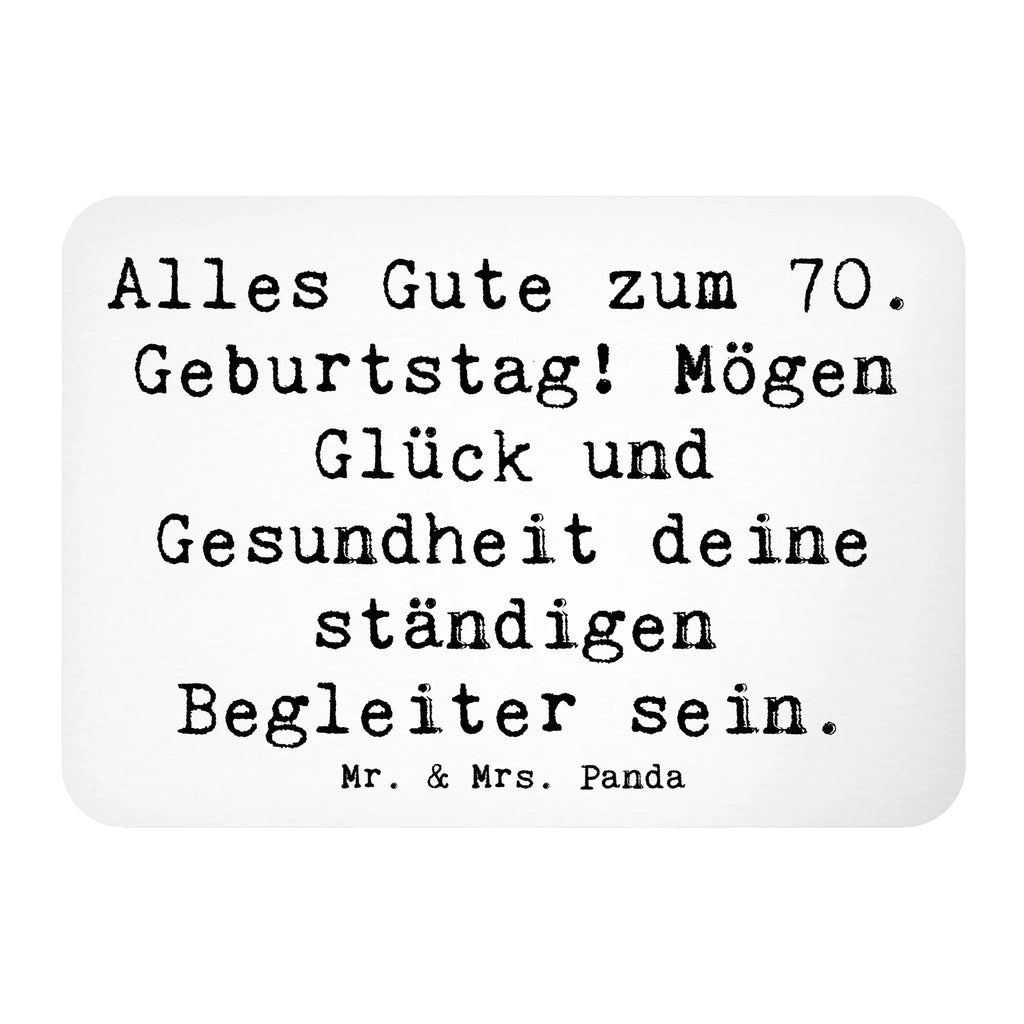 Magnet Spruch 70. Geburtstag Glück und Gesundheit Kühlschrankmagnet, Pinnwandmagnet, Souvenir Magnet, Motivmagnete, Dekomagnet, Whiteboard Magnet, Notiz Magnet, Kühlschrank Dekoration, Geburtstag, Geburtstagsgeschenk, Geschenk