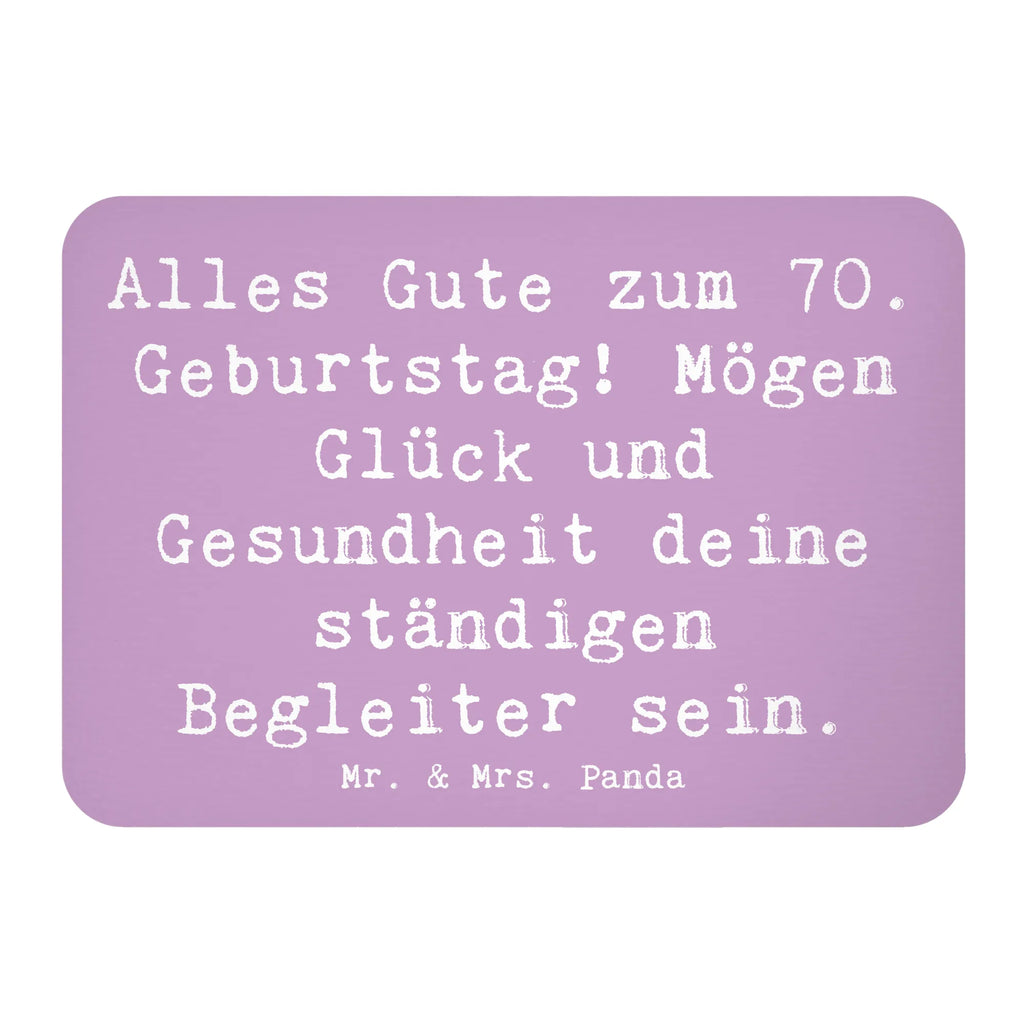 Magnet Spruch 70. Geburtstag Glück und Gesundheit Kühlschrankmagnet, Pinnwandmagnet, Souvenir Magnet, Motivmagnete, Dekomagnet, Whiteboard Magnet, Notiz Magnet, Kühlschrank Dekoration, Geburtstag, Geburtstagsgeschenk, Geschenk