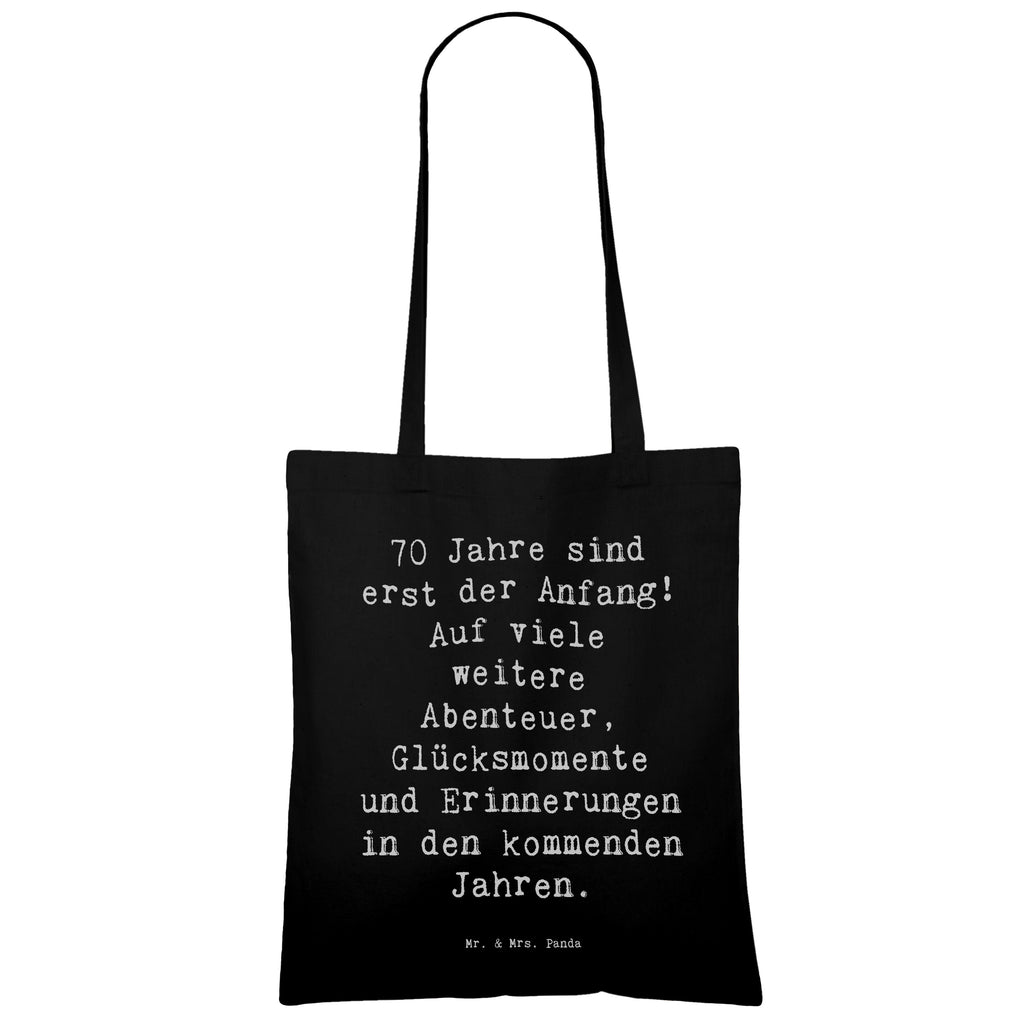 Tragetasche Spruch 70. Geburtstag Beginn Beuteltasche, Beutel, Einkaufstasche, Jutebeutel, Stoffbeutel, Tasche, Shopper, Umhängetasche, Strandtasche, Schultertasche, Stofftasche, Tragetasche, Badetasche, Jutetasche, Einkaufstüte, Laptoptasche, Geburtstag, Geburtstagsgeschenk, Geschenk