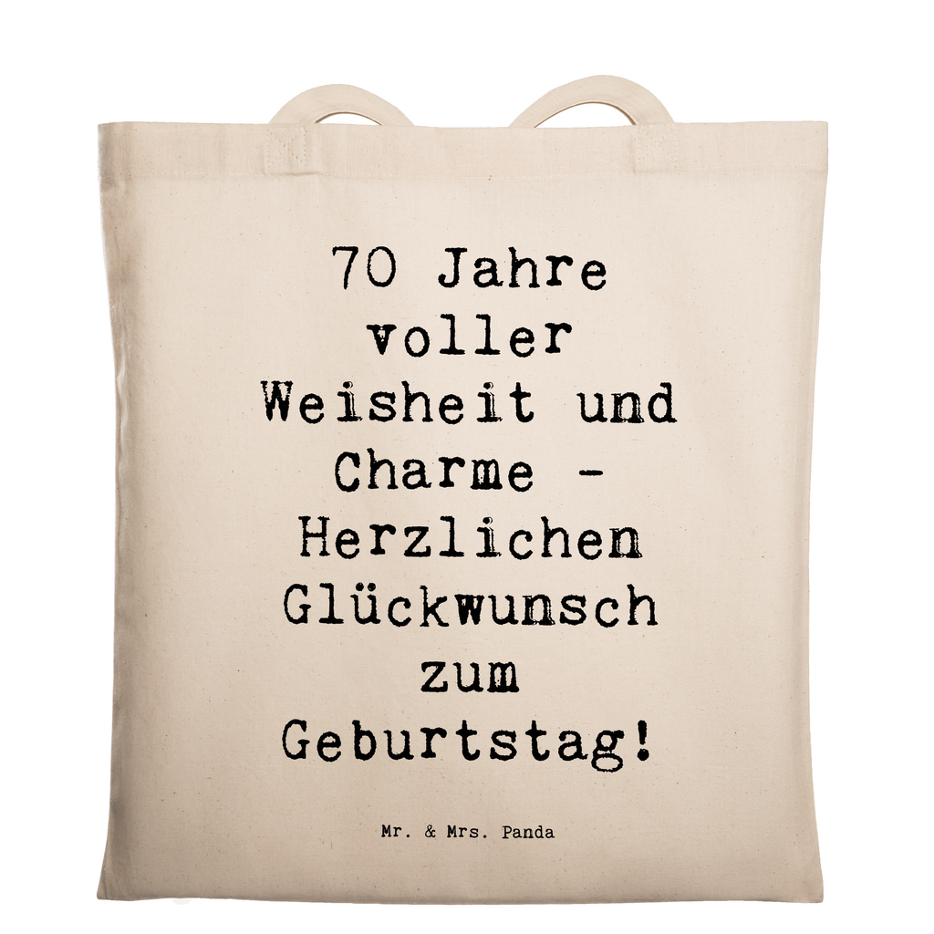 Tragetasche Spruch 70. Geburtstag Beuteltasche, Beutel, Einkaufstasche, Jutebeutel, Stoffbeutel, Tasche, Shopper, Umhängetasche, Strandtasche, Schultertasche, Stofftasche, Tragetasche, Badetasche, Jutetasche, Einkaufstüte, Laptoptasche, Geburtstag, Geburtstagsgeschenk, Geschenk