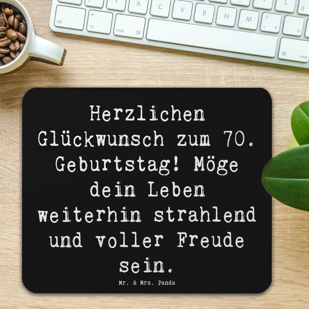 Mauspad Spruch 70. Geburtstag Glückwünsche Mousepad, Computer zubehör, Büroausstattung, PC Zubehör, Arbeitszimmer, Mauspad, Einzigartiges Mauspad, Designer Mauspad, Mausunterlage, Mauspad Büro, Geburtstag, Geburtstagsgeschenk, Geschenk