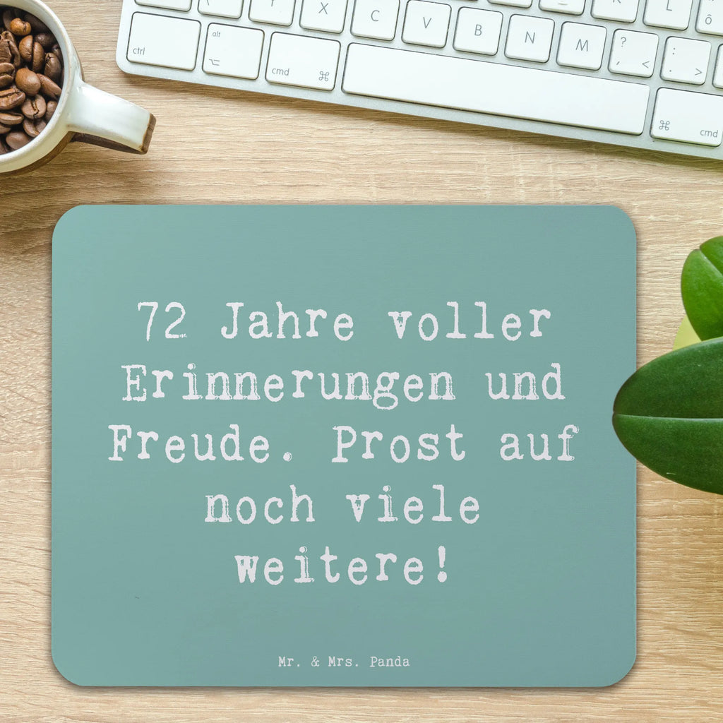 Mauspad Spruch 72. Geburtstag Glückwünsche Mousepad, Computer zubehör, Büroausstattung, PC Zubehör, Arbeitszimmer, Mauspad, Einzigartiges Mauspad, Designer Mauspad, Mausunterlage, Mauspad Büro, Geburtstag, Geburtstagsgeschenk, Geschenk