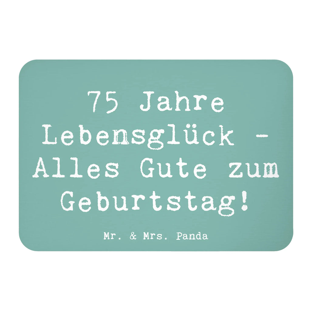 Magnet Spruch 75. Geburtstag Kühlschrankmagnet, Pinnwandmagnet, Souvenir Magnet, Motivmagnete, Dekomagnet, Whiteboard Magnet, Notiz Magnet, Kühlschrank Dekoration, Geburtstag, Geburtstagsgeschenk, Geschenk