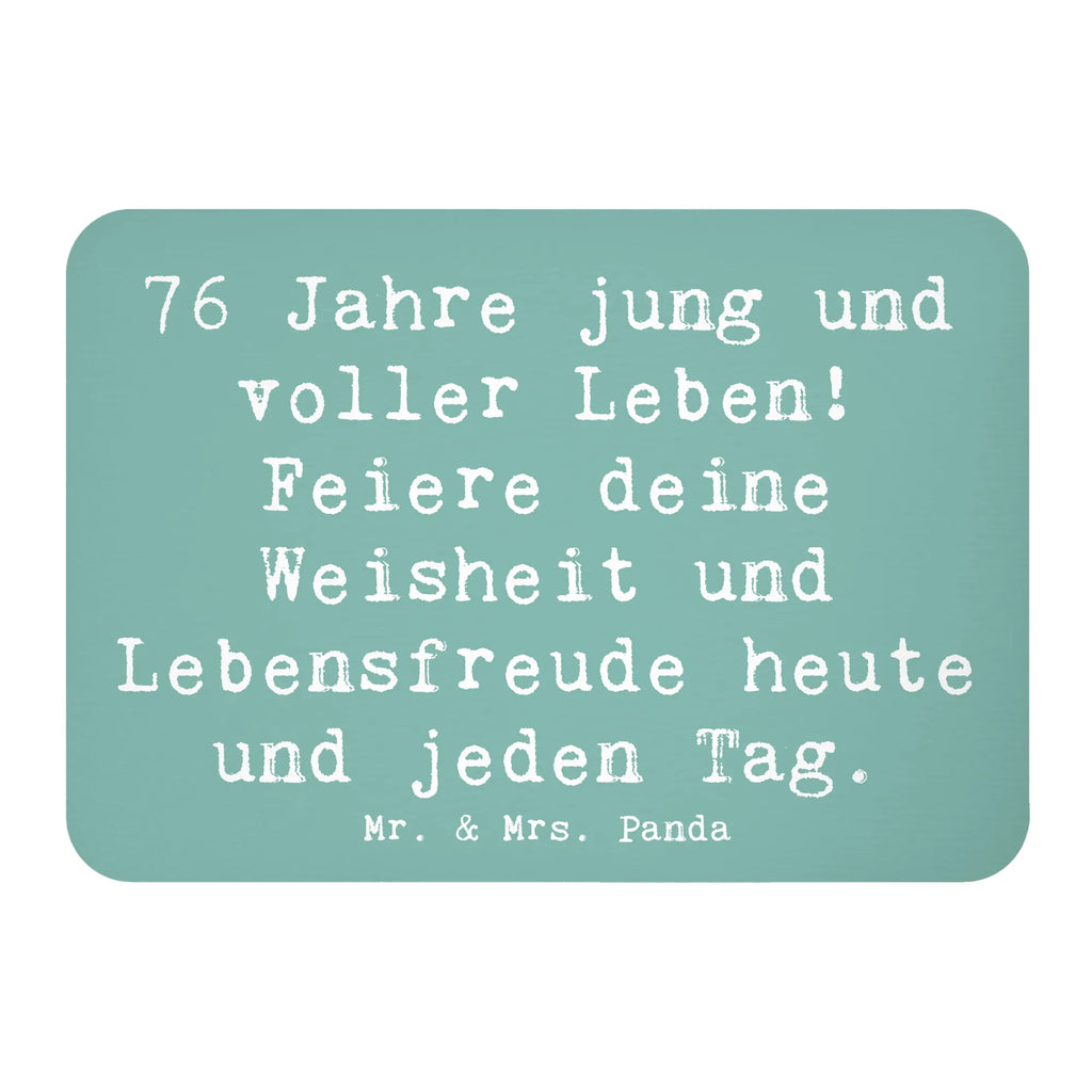 Magnet Spruch 76. Geburtstag Jung und Lebendig Kühlschrankmagnet, Pinnwandmagnet, Souvenir Magnet, Motivmagnete, Dekomagnet, Whiteboard Magnet, Notiz Magnet, Kühlschrank Dekoration, Geburtstag, Geburtstagsgeschenk, Geschenk