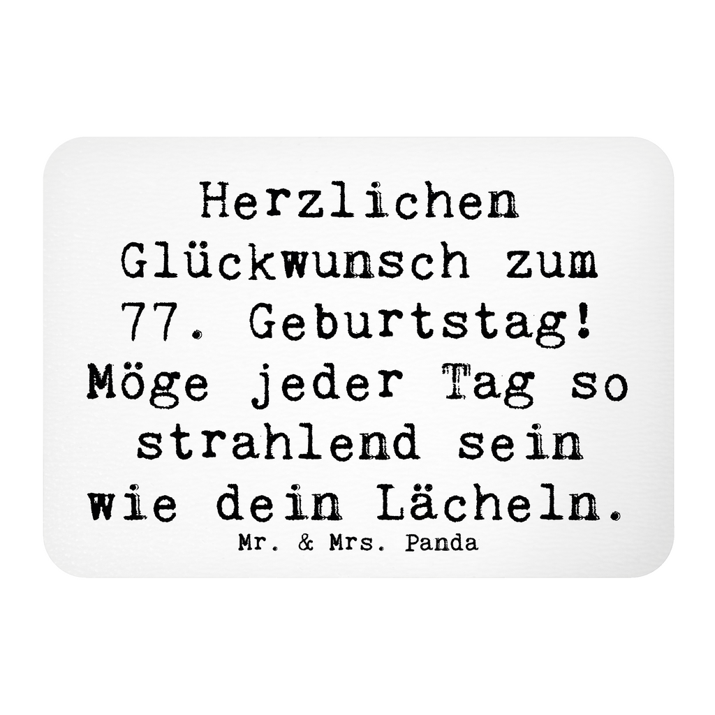 Magnet Spruch 77. Geburtstag Strahlen Kühlschrankmagnet, Pinnwandmagnet, Souvenir Magnet, Motivmagnete, Dekomagnet, Whiteboard Magnet, Notiz Magnet, Kühlschrank Dekoration, Geburtstag, Geburtstagsgeschenk, Geschenk