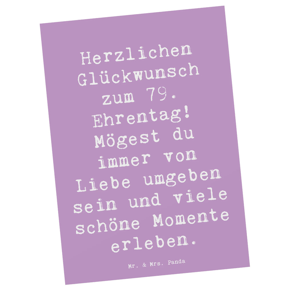 Postkarte Spruch 79. Geburtstag Glückwünsche Postkarte, Karte, Geschenkkarte, Grußkarte, Einladung, Ansichtskarte, Geburtstagskarte, Einladungskarte, Dankeskarte, Ansichtskarten, Einladung Geburtstag, Einladungskarten Geburtstag, Geburtstag, Geburtstagsgeschenk, Geschenk