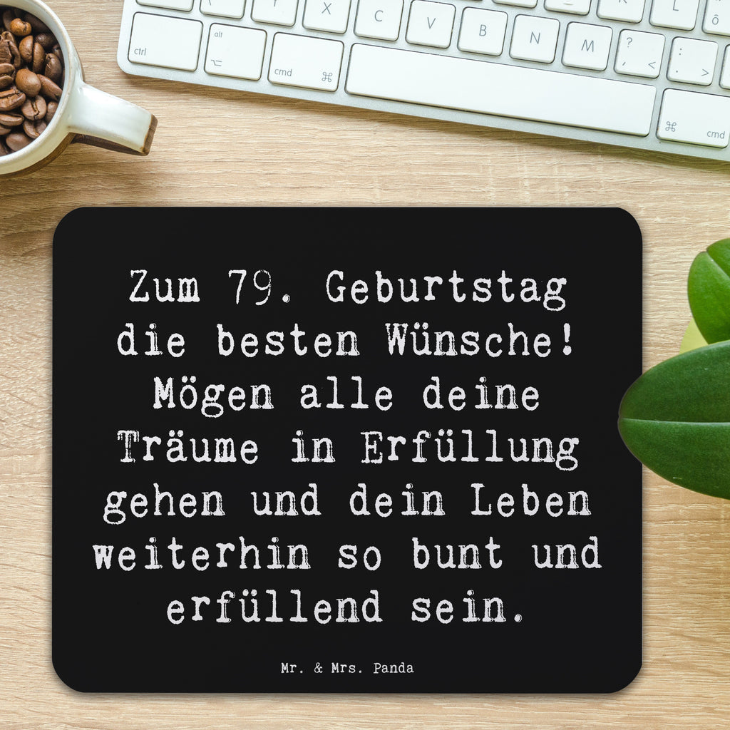 Mauspad Spruch 79. Geburtstag Mousepad, Computer zubehör, Büroausstattung, PC Zubehör, Arbeitszimmer, Mauspad, Einzigartiges Mauspad, Designer Mauspad, Mausunterlage, Mauspad Büro, Geburtstag, Geburtstagsgeschenk, Geschenk