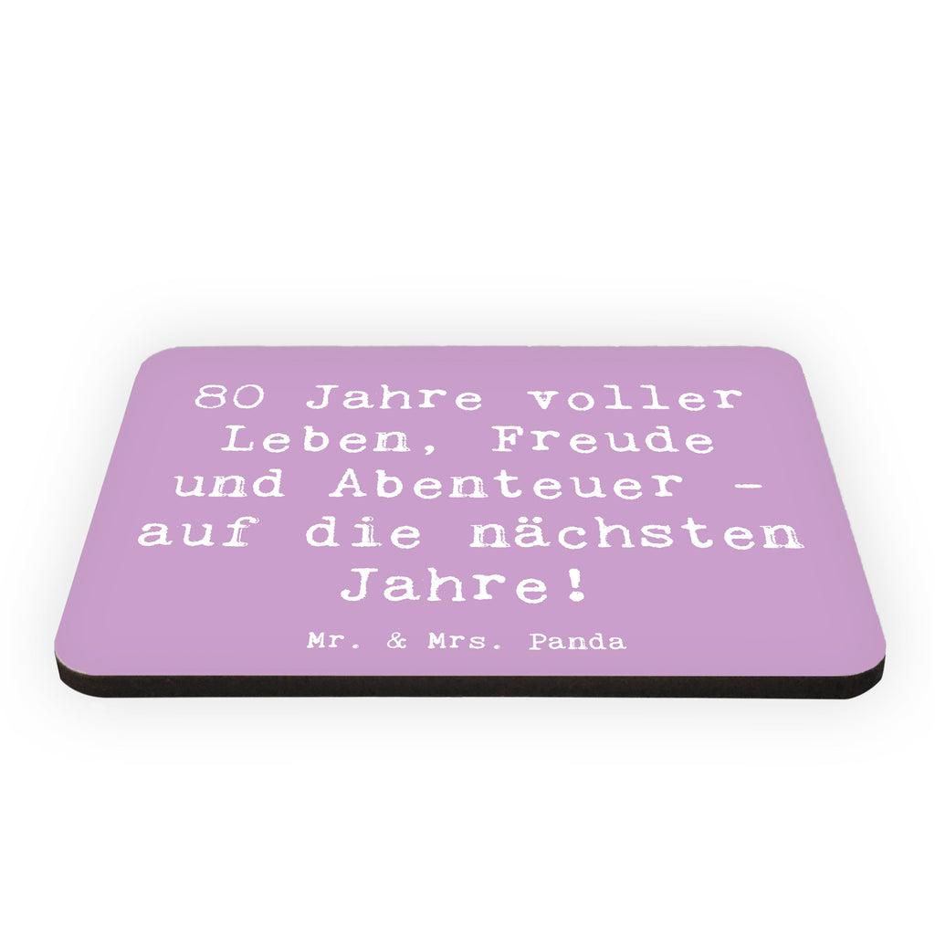 Magnet Spruch 80. Geburtstag Abenteuer Kühlschrankmagnet, Pinnwandmagnet, Souvenir Magnet, Motivmagnete, Dekomagnet, Whiteboard Magnet, Notiz Magnet, Kühlschrank Dekoration, Geburtstag, Geburtstagsgeschenk, Geschenk