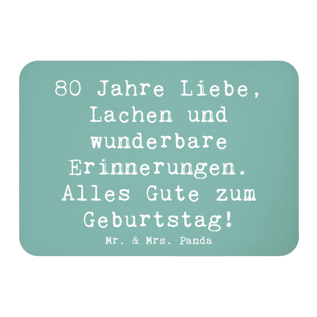 Magnet Spruch 80. Geburtstag Kühlschrankmagnet, Pinnwandmagnet, Souvenir Magnet, Motivmagnete, Dekomagnet, Whiteboard Magnet, Notiz Magnet, Kühlschrank Dekoration, Geburtstag, Geburtstagsgeschenk, Geschenk