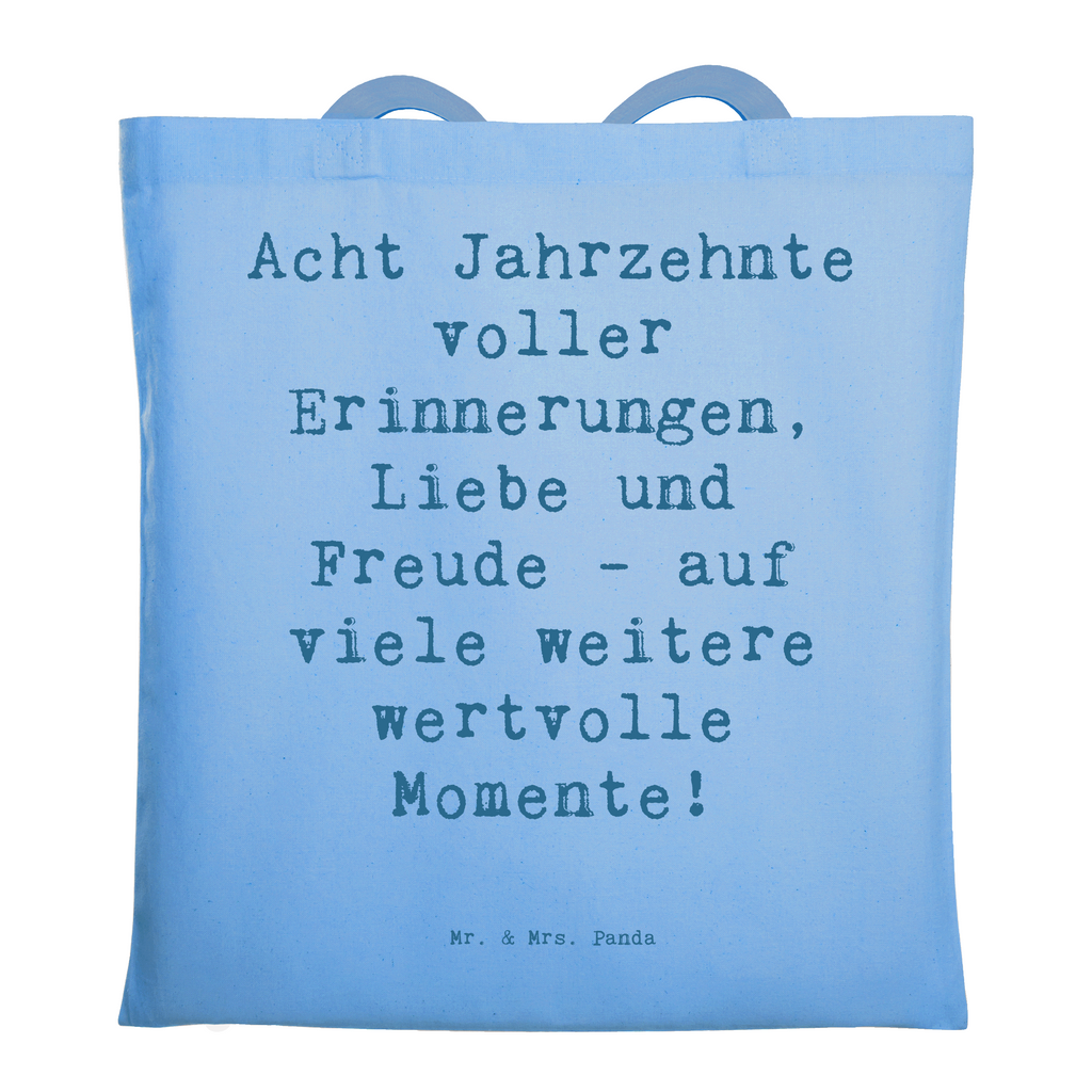 Tragetasche Spruch 80. Geburtstag Erinnerungen Beuteltasche, Beutel, Einkaufstasche, Jutebeutel, Stoffbeutel, Tasche, Shopper, Umhängetasche, Strandtasche, Schultertasche, Stofftasche, Tragetasche, Badetasche, Jutetasche, Einkaufstüte, Laptoptasche, Geburtstag, Geburtstagsgeschenk, Geschenk