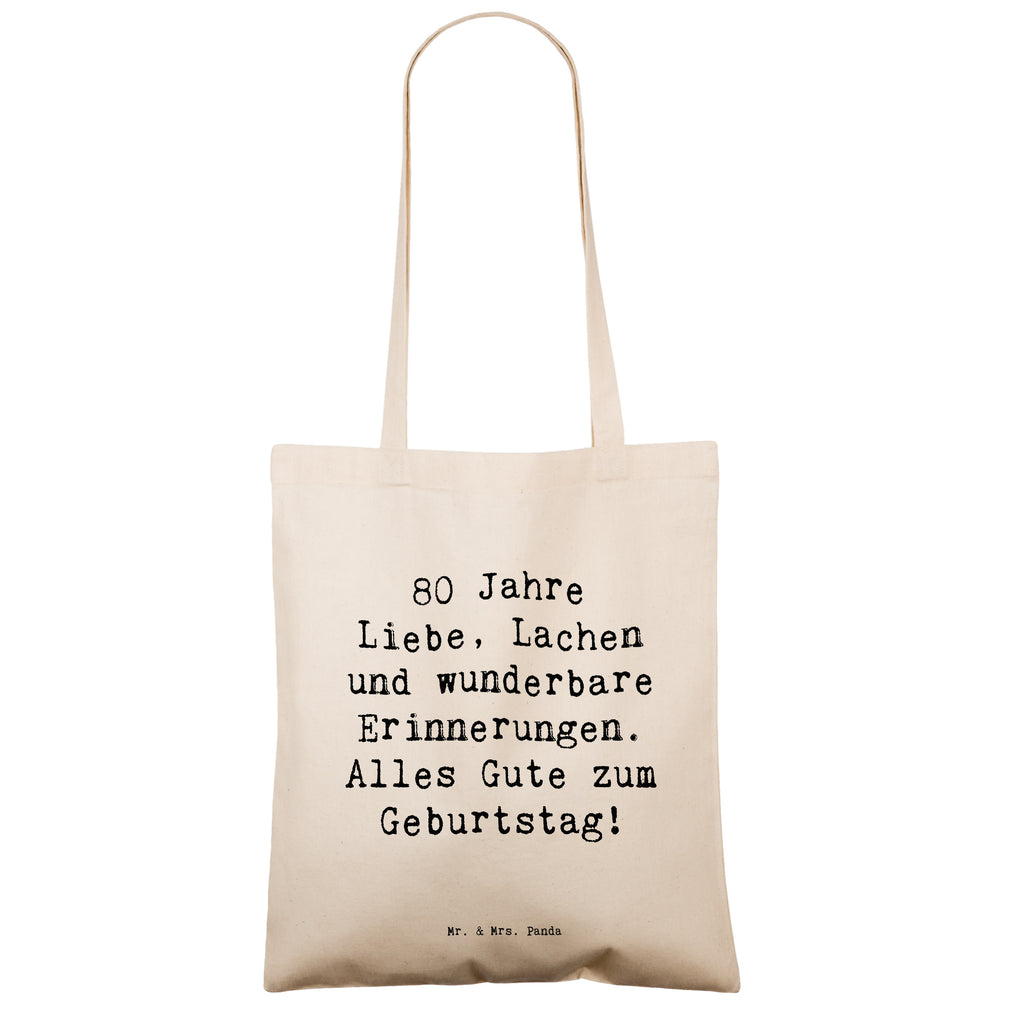 Tragetasche Spruch 80. Geburtstag Beuteltasche, Beutel, Einkaufstasche, Jutebeutel, Stoffbeutel, Tasche, Shopper, Umhängetasche, Strandtasche, Schultertasche, Stofftasche, Tragetasche, Badetasche, Jutetasche, Einkaufstüte, Laptoptasche, Geburtstag, Geburtstagsgeschenk, Geschenk