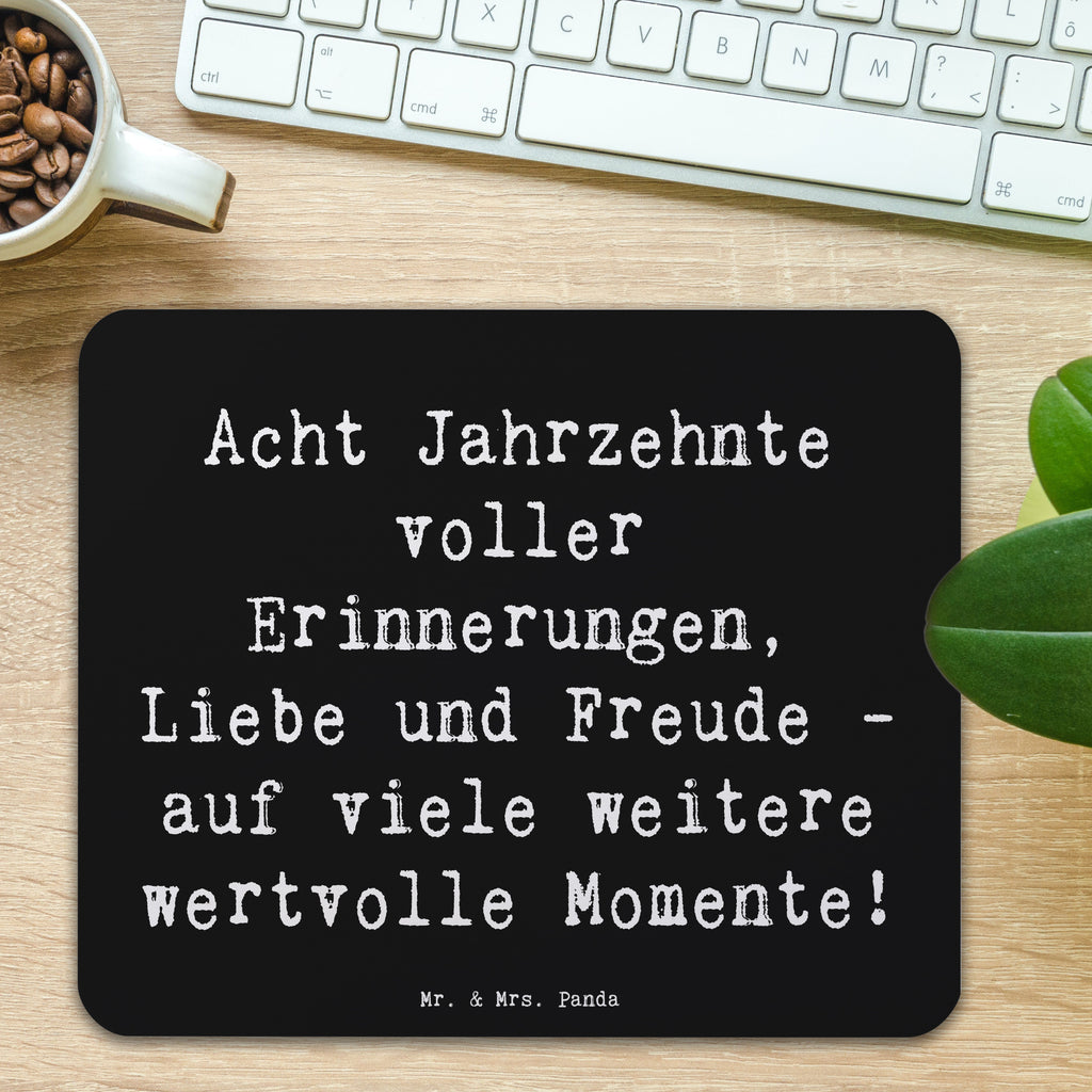 Mauspad Spruch 80. Geburtstag Erinnerungen Mousepad, Computer zubehör, Büroausstattung, PC Zubehör, Arbeitszimmer, Mauspad, Einzigartiges Mauspad, Designer Mauspad, Mausunterlage, Mauspad Büro, Geburtstag, Geburtstagsgeschenk, Geschenk