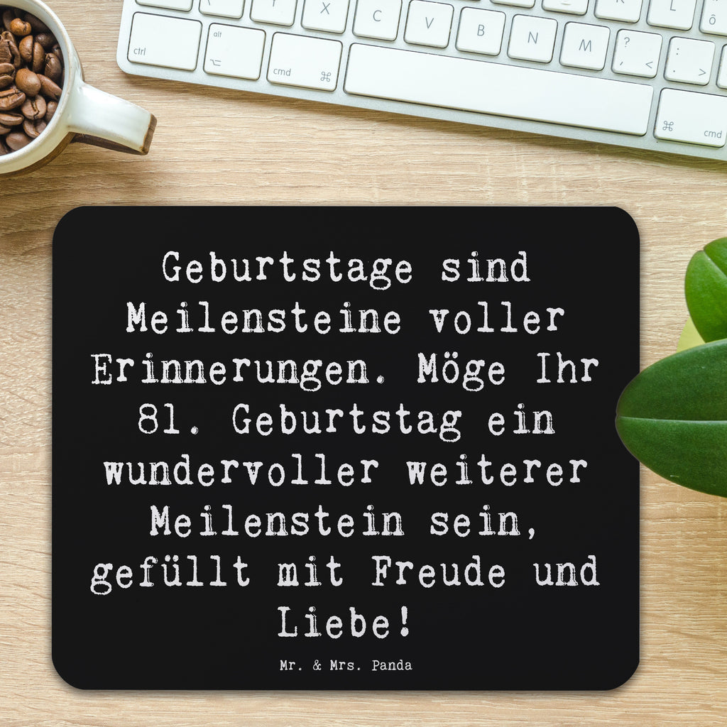 Mauspad Spruch 81. Geburtstag Meilenstein Mousepad, Computer zubehör, Büroausstattung, PC Zubehör, Arbeitszimmer, Mauspad, Einzigartiges Mauspad, Designer Mauspad, Mausunterlage, Mauspad Büro, Geburtstag, Geburtstagsgeschenk, Geschenk