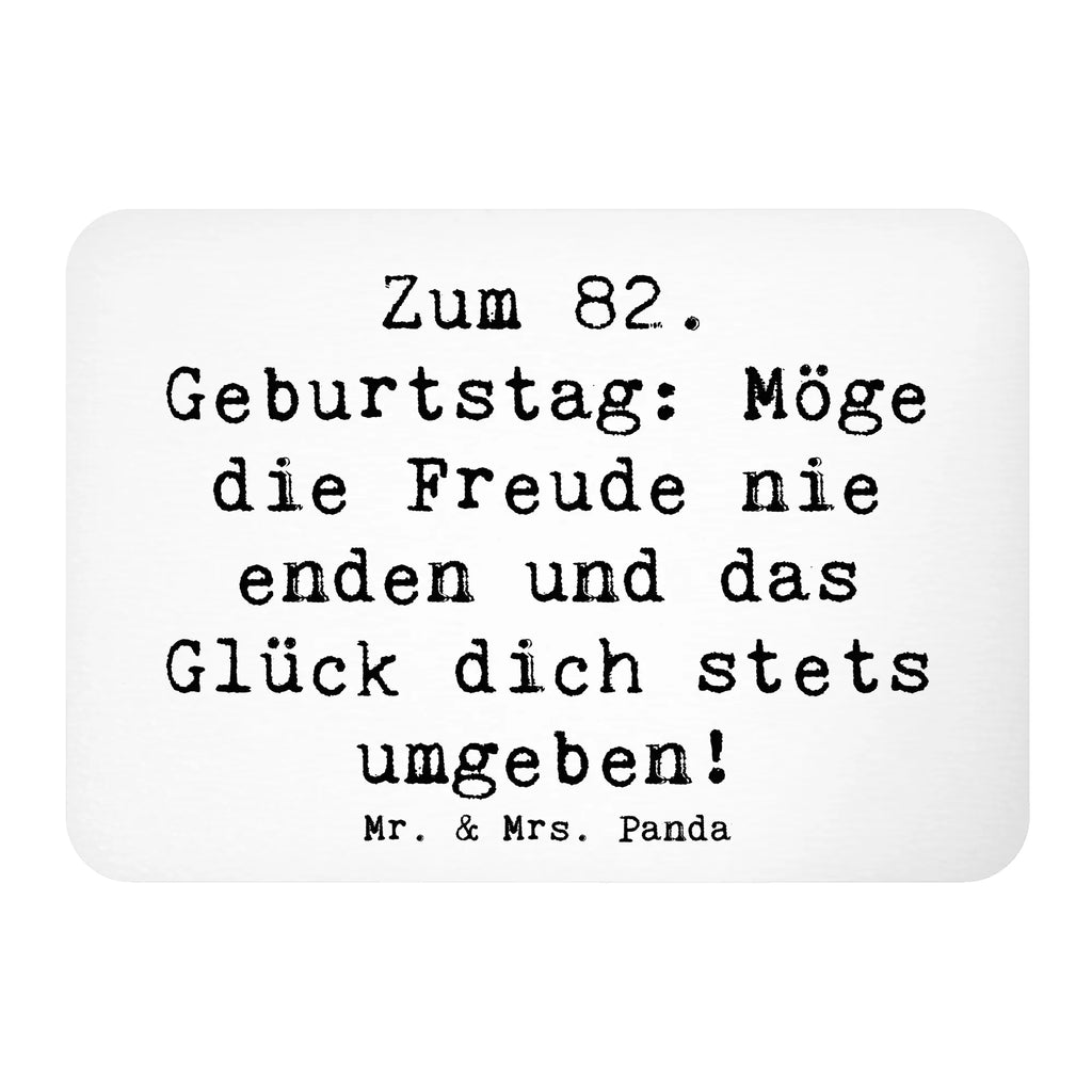 Magnet Spruch 82. Geburtstag Freude Kühlschrankmagnet, Pinnwandmagnet, Souvenir Magnet, Motivmagnete, Dekomagnet, Whiteboard Magnet, Notiz Magnet, Kühlschrank Dekoration, Geburtstag, Geburtstagsgeschenk, Geschenk