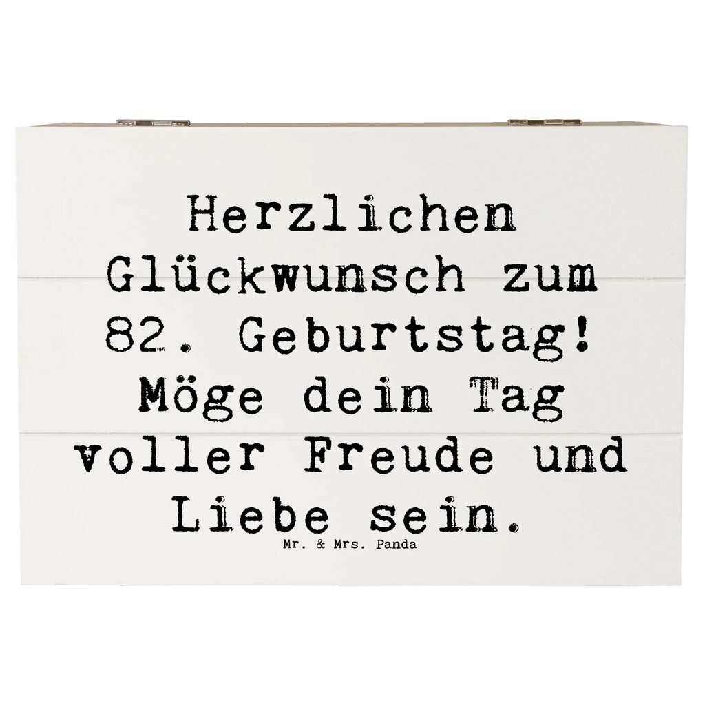 Holzkiste Spruch 82. Geburtstag Holzkiste, Kiste, Schatzkiste, Truhe, Schatulle, XXL, Erinnerungsbox, Erinnerungskiste, Dekokiste, Aufbewahrungsbox, Geschenkbox, Geschenkdose, Geburtstag, Geburtstagsgeschenk, Geschenk