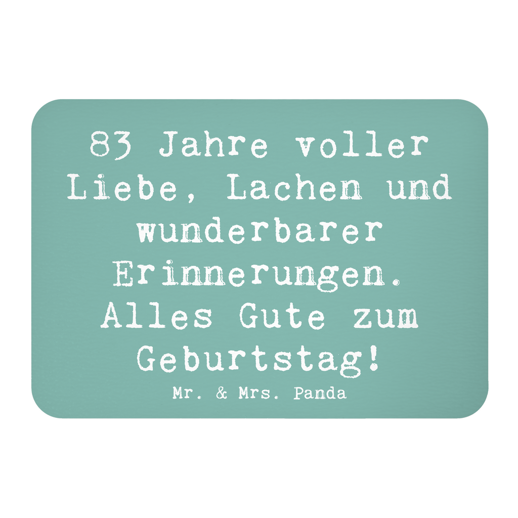 Magnet Spruch 83. Geburtstag Kühlschrankmagnet, Pinnwandmagnet, Souvenir Magnet, Motivmagnete, Dekomagnet, Whiteboard Magnet, Notiz Magnet, Kühlschrank Dekoration, Geburtstag, Geburtstagsgeschenk, Geschenk