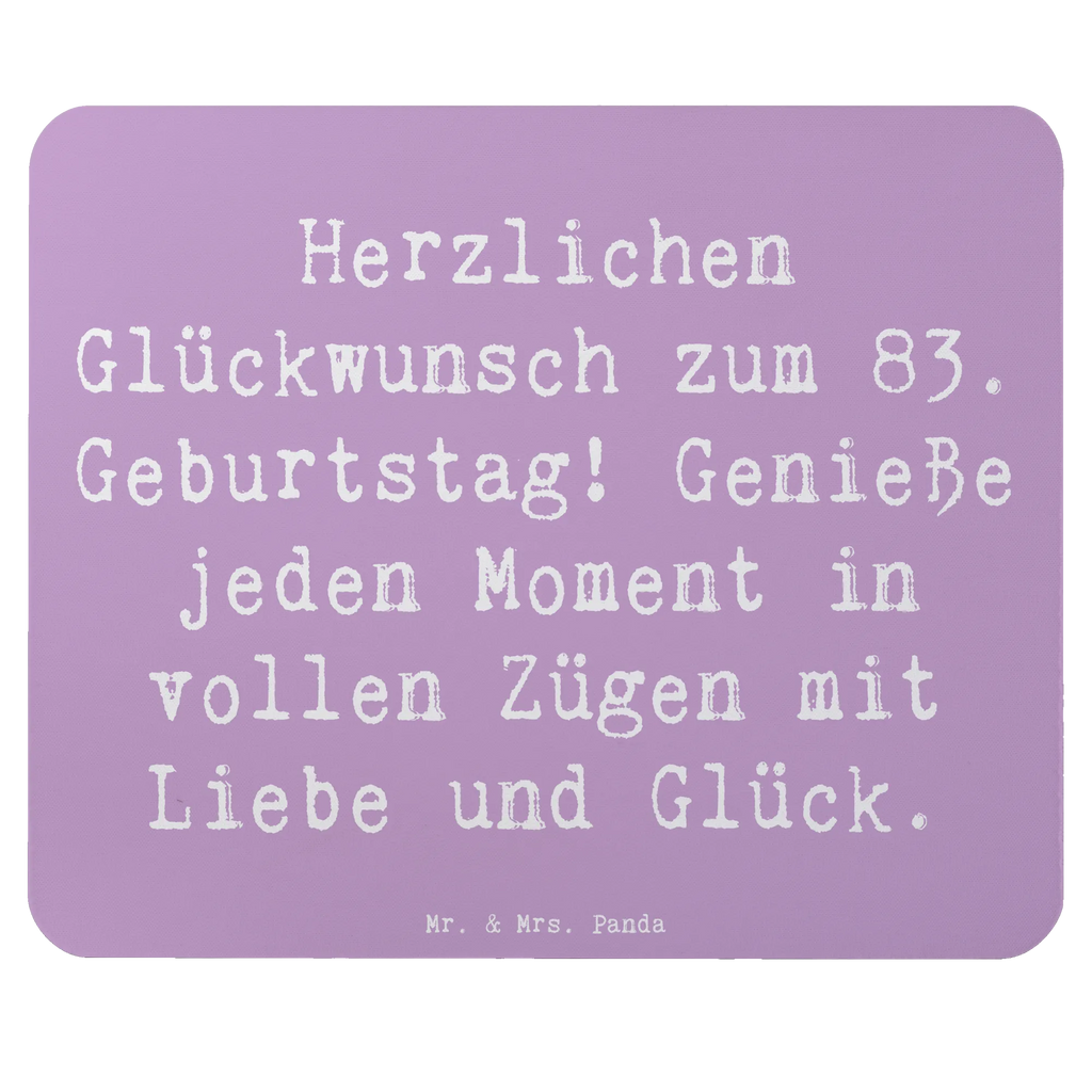 Mauspad Spruch 83. Geburtstag Liebe Glück Mousepad, Computer zubehör, Büroausstattung, PC Zubehör, Arbeitszimmer, Mauspad, Einzigartiges Mauspad, Designer Mauspad, Mausunterlage, Mauspad Büro, Geburtstag, Geburtstagsgeschenk, Geschenk