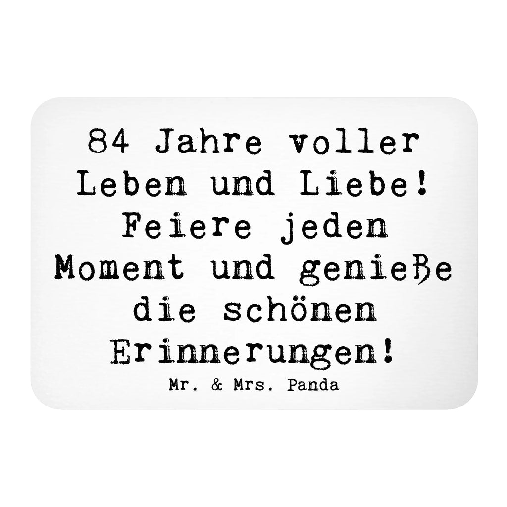 Magnet Spruch 84. Geburtstag Leben und Liebe Kühlschrankmagnet, Pinnwandmagnet, Souvenir Magnet, Motivmagnete, Dekomagnet, Whiteboard Magnet, Notiz Magnet, Kühlschrank Dekoration, Geburtstag, Geburtstagsgeschenk, Geschenk