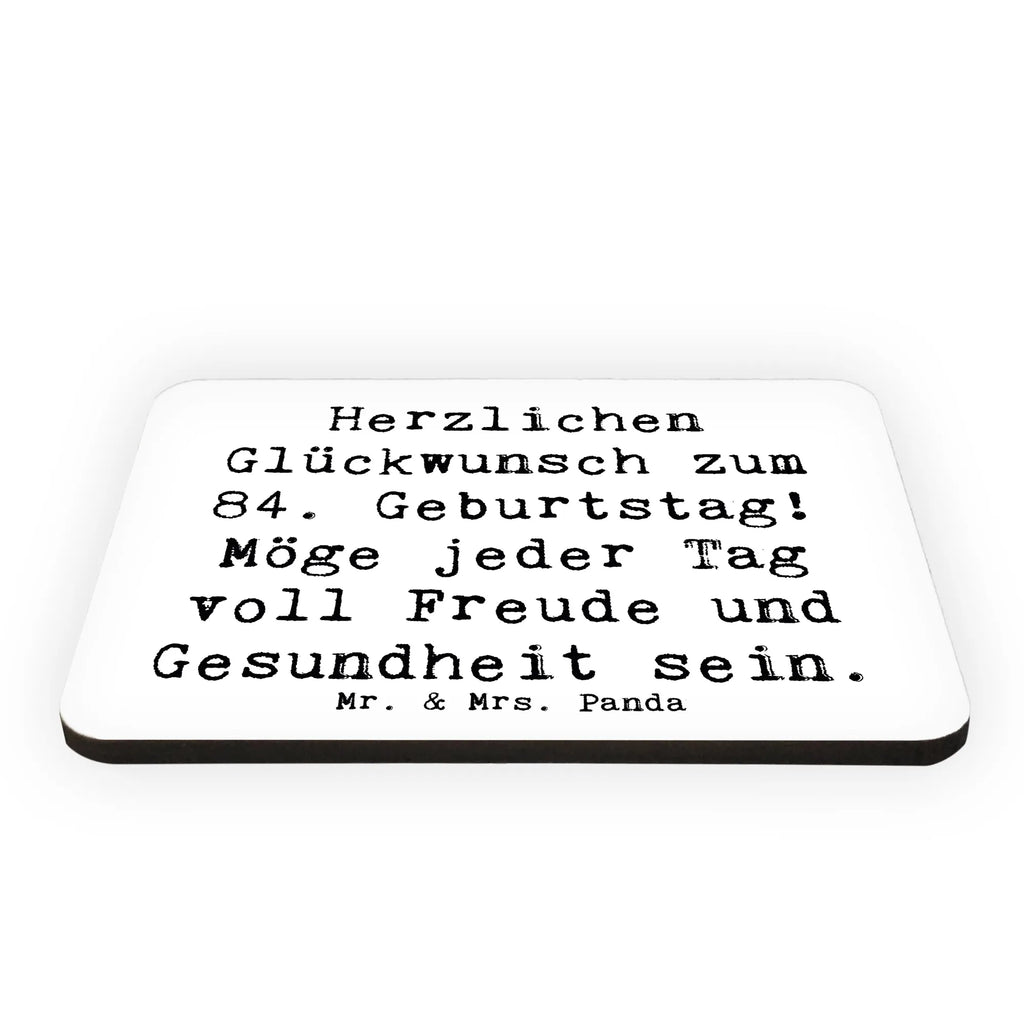 Magnet Spruch 84. Geburtstag Kühlschrankmagnet, Pinnwandmagnet, Souvenir Magnet, Motivmagnete, Dekomagnet, Whiteboard Magnet, Notiz Magnet, Kühlschrank Dekoration, Geburtstag, Geburtstagsgeschenk, Geschenk