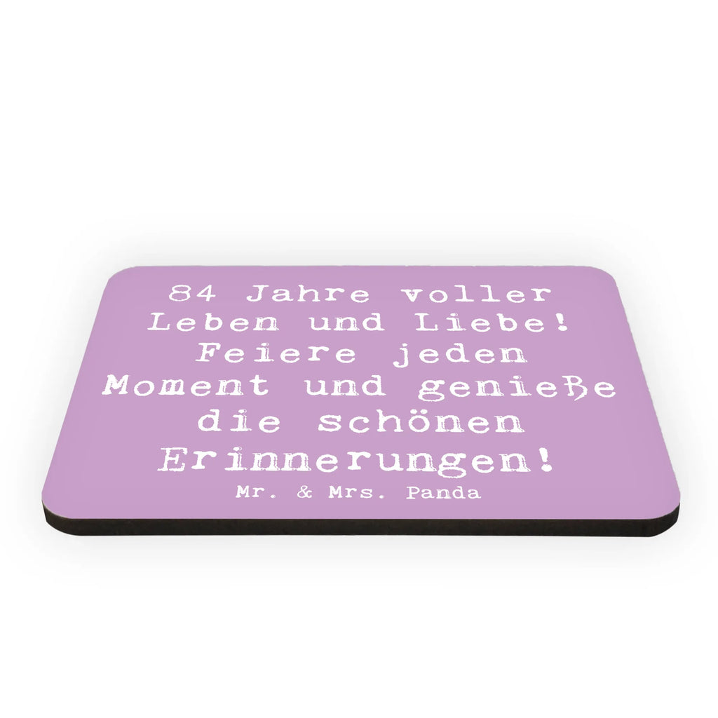 Magnet Spruch 84. Geburtstag Leben und Liebe Kühlschrankmagnet, Pinnwandmagnet, Souvenir Magnet, Motivmagnete, Dekomagnet, Whiteboard Magnet, Notiz Magnet, Kühlschrank Dekoration, Geburtstag, Geburtstagsgeschenk, Geschenk