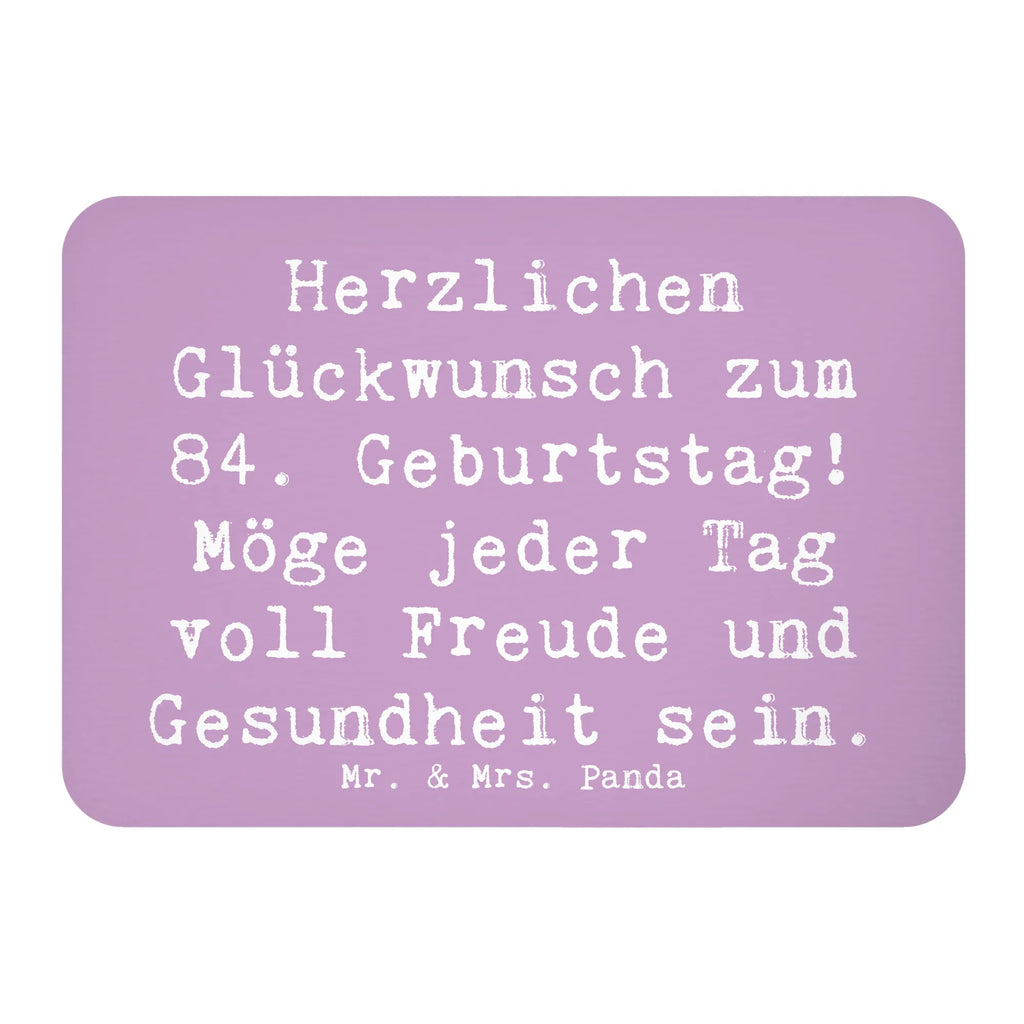 Magnet Spruch 84. Geburtstag Kühlschrankmagnet, Pinnwandmagnet, Souvenir Magnet, Motivmagnete, Dekomagnet, Whiteboard Magnet, Notiz Magnet, Kühlschrank Dekoration, Geburtstag, Geburtstagsgeschenk, Geschenk