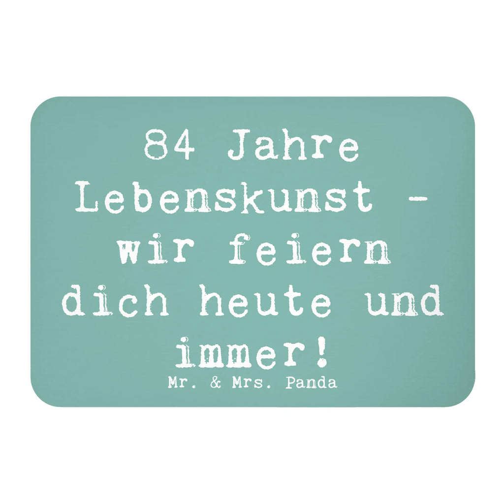 Magnet Spruch 84. Geburtstag Lebenskunst Kühlschrankmagnet, Pinnwandmagnet, Souvenir Magnet, Motivmagnete, Dekomagnet, Whiteboard Magnet, Notiz Magnet, Kühlschrank Dekoration, Geburtstag, Geburtstagsgeschenk, Geschenk