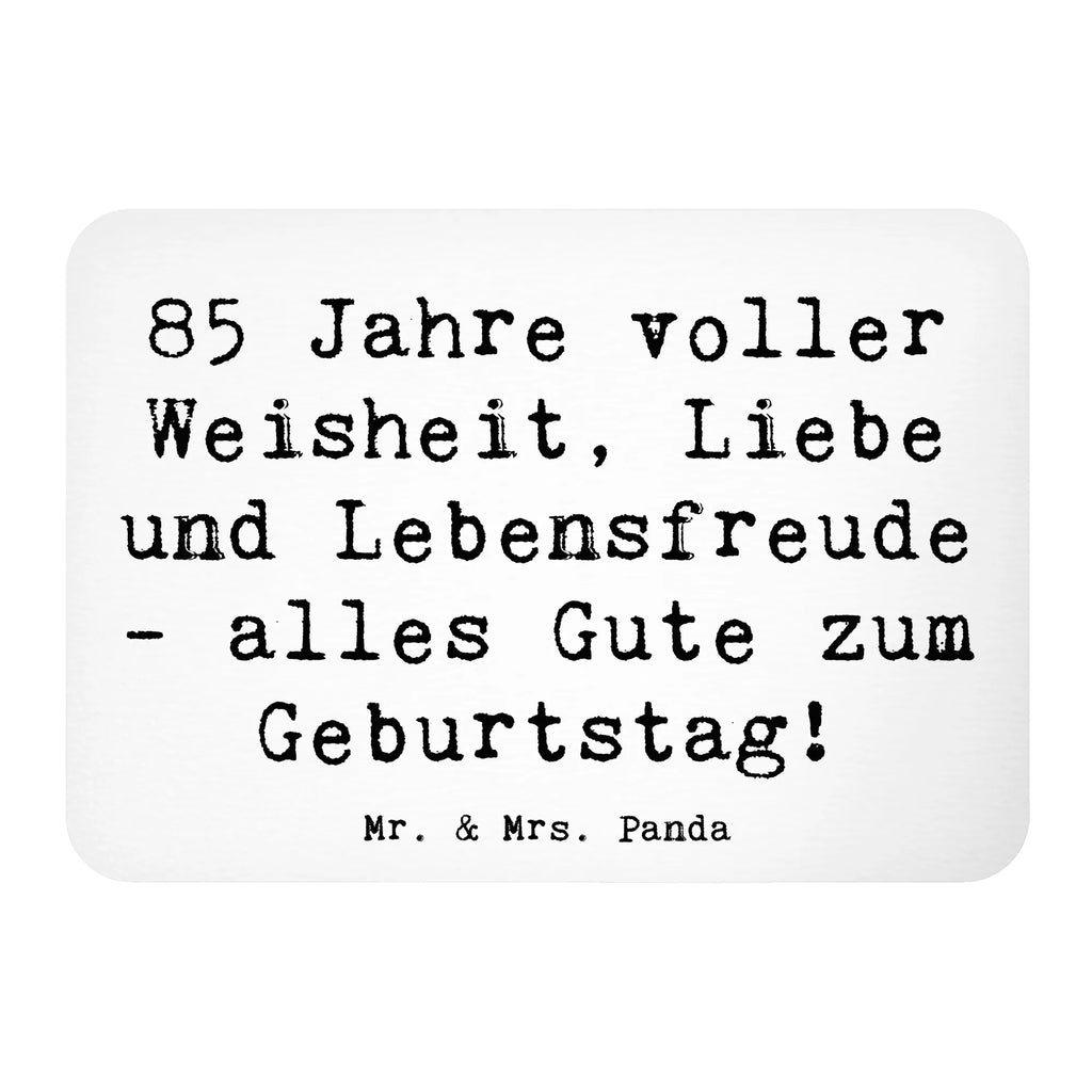 Magnet Spruch 85. Geburtstag Weise Kühlschrankmagnet, Pinnwandmagnet, Souvenir Magnet, Motivmagnete, Dekomagnet, Whiteboard Magnet, Notiz Magnet, Kühlschrank Dekoration, Geburtstag, Geburtstagsgeschenk, Geschenk