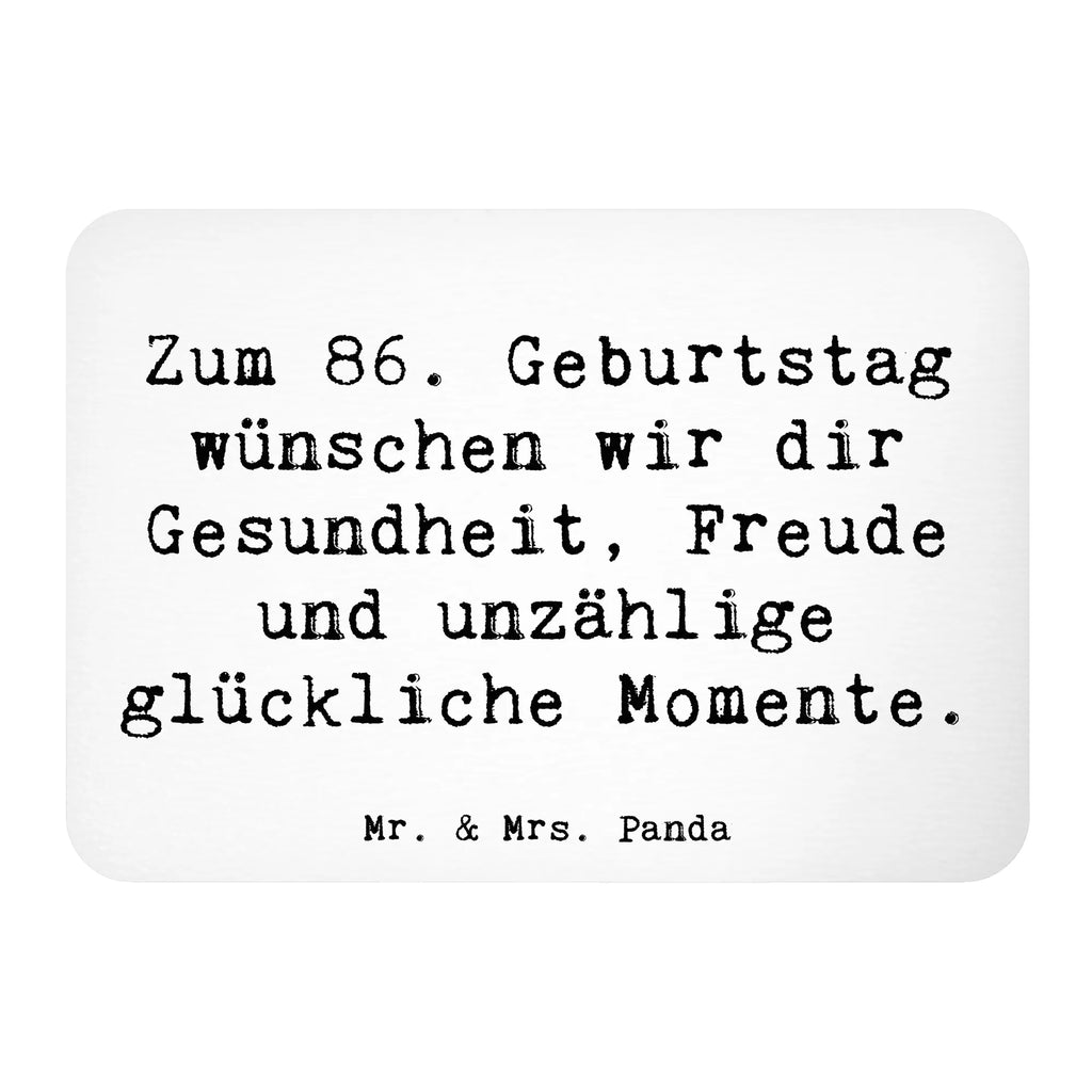 Magnet Spruch 86. Geburtstag Wünsche Kühlschrankmagnet, Pinnwandmagnet, Souvenir Magnet, Motivmagnete, Dekomagnet, Whiteboard Magnet, Notiz Magnet, Kühlschrank Dekoration, Geburtstag, Geburtstagsgeschenk, Geschenk