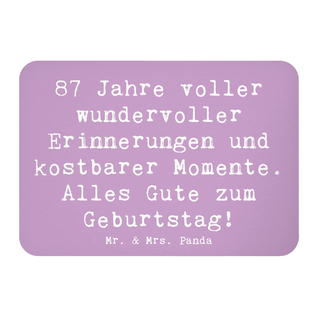 Magnet Spruch 87. Geburtstag Freude Kühlschrankmagnet, Pinnwandmagnet, Souvenir Magnet, Motivmagnete, Dekomagnet, Whiteboard Magnet, Notiz Magnet, Kühlschrank Dekoration, Geburtstag, Geburtstagsgeschenk, Geschenk