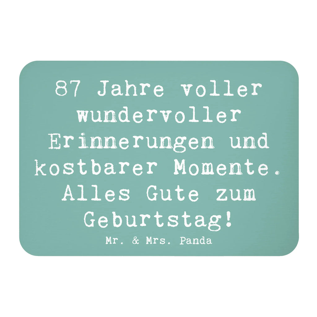 Magnet Spruch 87. Geburtstag Freude Kühlschrankmagnet, Pinnwandmagnet, Souvenir Magnet, Motivmagnete, Dekomagnet, Whiteboard Magnet, Notiz Magnet, Kühlschrank Dekoration, Geburtstag, Geburtstagsgeschenk, Geschenk