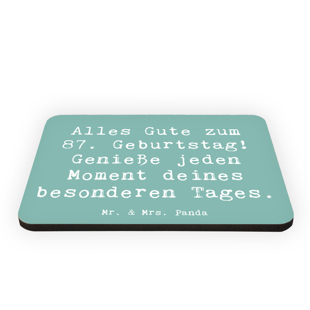 Magnet Spruch 87. Geburtstag Kühlschrankmagnet, Pinnwandmagnet, Souvenir Magnet, Motivmagnete, Dekomagnet, Whiteboard Magnet, Notiz Magnet, Kühlschrank Dekoration, Geburtstag, Geburtstagsgeschenk, Geschenk