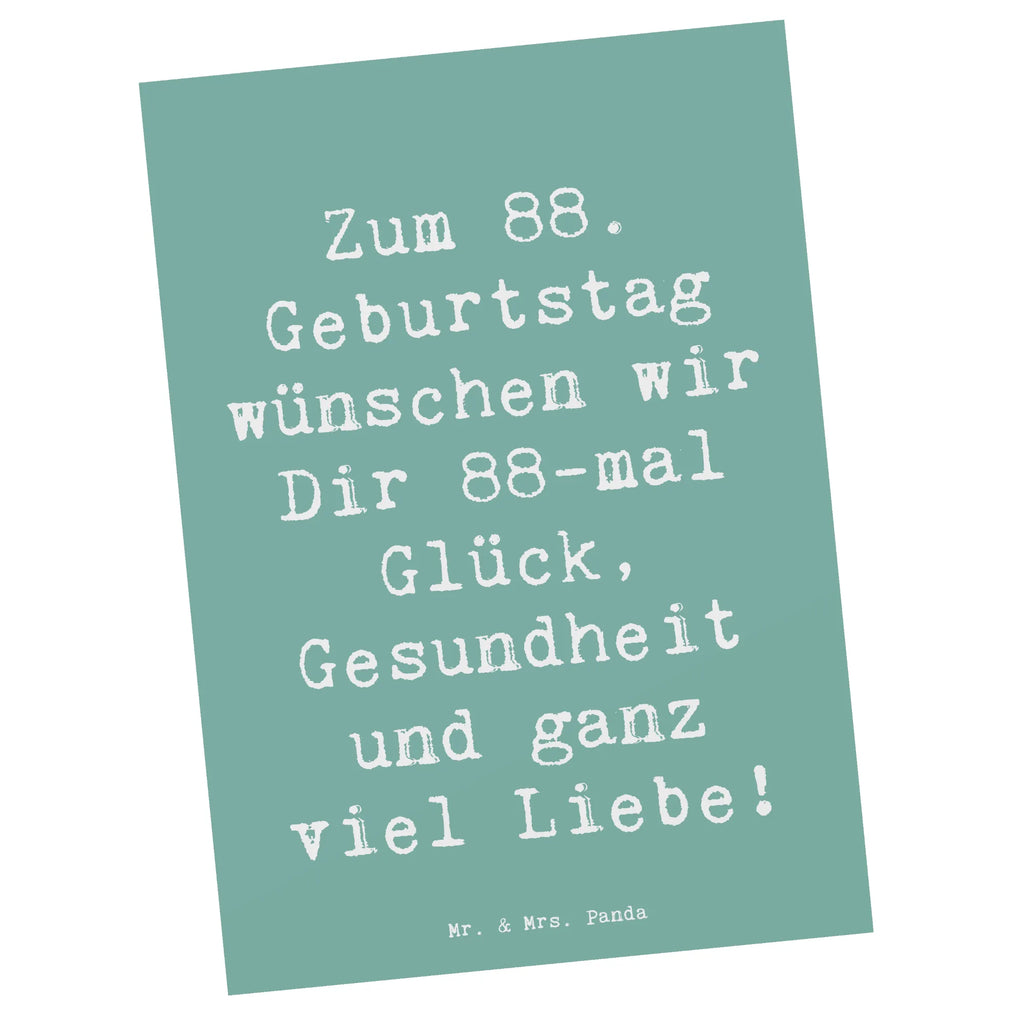 Postkarte Spruch 88. Geburtstag Glückwünsche Postkarte, Karte, Geschenkkarte, Grußkarte, Einladung, Ansichtskarte, Geburtstagskarte, Einladungskarte, Dankeskarte, Ansichtskarten, Einladung Geburtstag, Einladungskarten Geburtstag, Geburtstag, Geburtstagsgeschenk, Geschenk