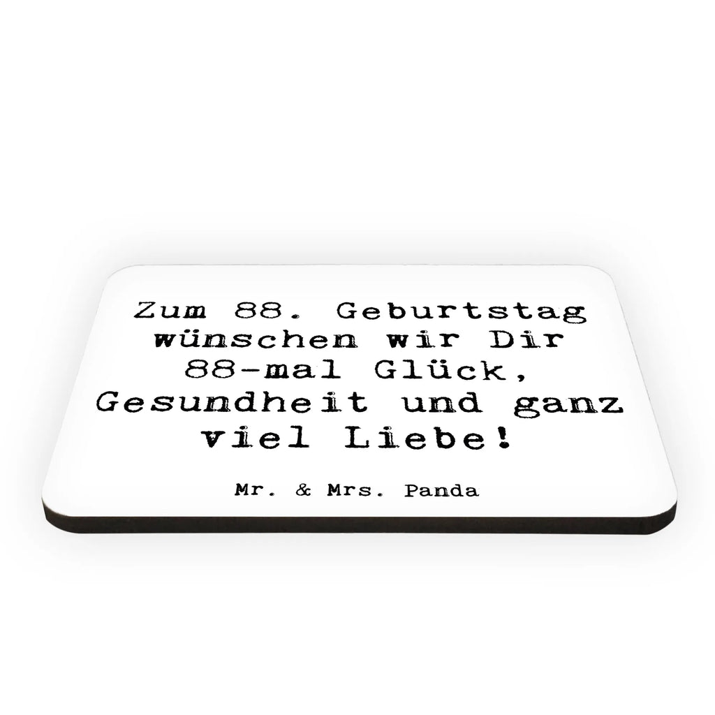 Magnet Spruch 88. Geburtstag Glückwünsche Kühlschrankmagnet, Pinnwandmagnet, Souvenir Magnet, Motivmagnete, Dekomagnet, Whiteboard Magnet, Notiz Magnet, Kühlschrank Dekoration, Geburtstag, Geburtstagsgeschenk, Geschenk