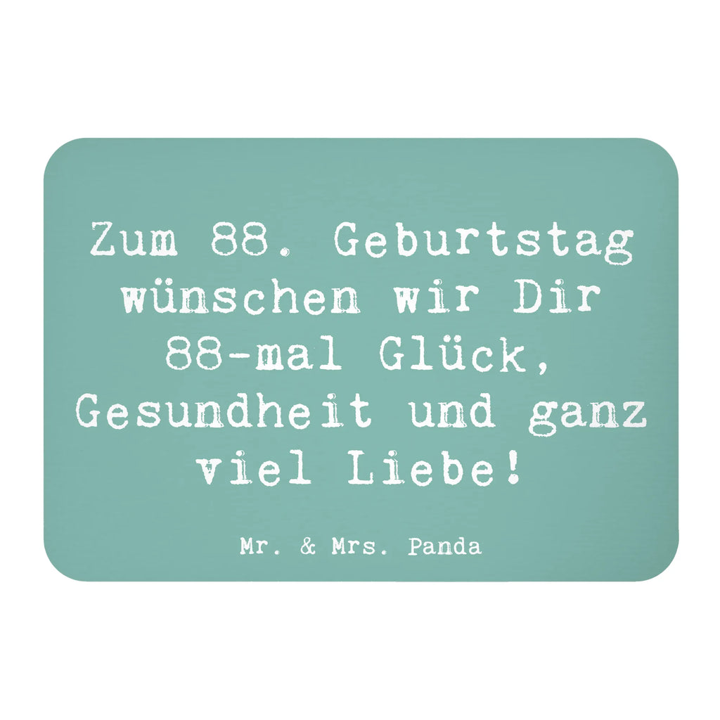 Magnet Spruch 88. Geburtstag Glückwünsche Kühlschrankmagnet, Pinnwandmagnet, Souvenir Magnet, Motivmagnete, Dekomagnet, Whiteboard Magnet, Notiz Magnet, Kühlschrank Dekoration, Geburtstag, Geburtstagsgeschenk, Geschenk