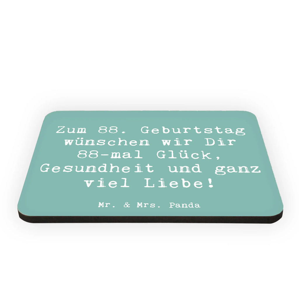 Magnet Spruch 88. Geburtstag Glückwünsche Kühlschrankmagnet, Pinnwandmagnet, Souvenir Magnet, Motivmagnete, Dekomagnet, Whiteboard Magnet, Notiz Magnet, Kühlschrank Dekoration, Geburtstag, Geburtstagsgeschenk, Geschenk