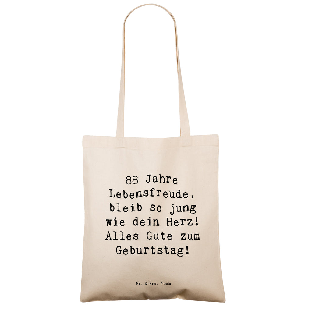 Tragetasche Spruch 88. Geburtstag Jubel Beuteltasche, Beutel, Einkaufstasche, Jutebeutel, Stoffbeutel, Tasche, Shopper, Umhängetasche, Strandtasche, Schultertasche, Stofftasche, Tragetasche, Badetasche, Jutetasche, Einkaufstüte, Laptoptasche, Geburtstag, Geburtstagsgeschenk, Geschenk