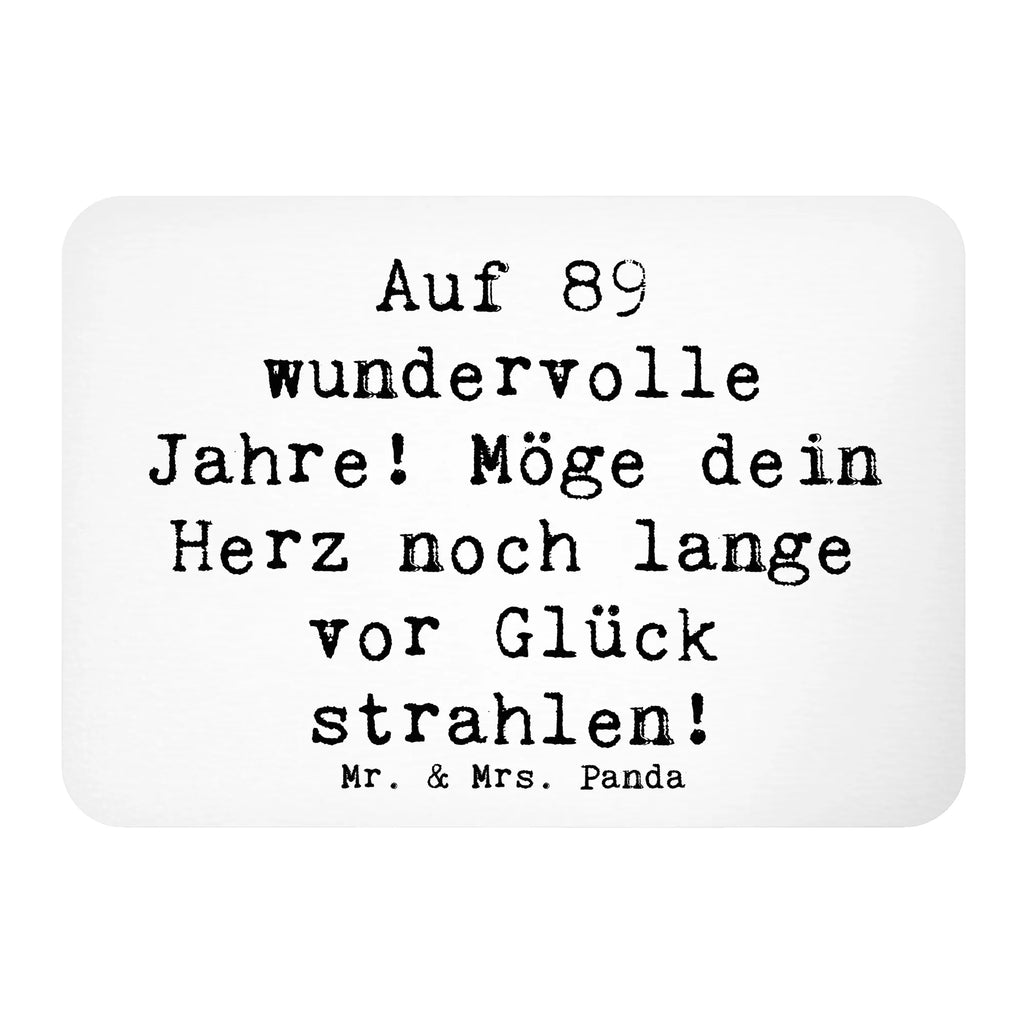 Magnet Spruch 89. Geburtstag Kühlschrankmagnet, Pinnwandmagnet, Souvenir Magnet, Motivmagnete, Dekomagnet, Whiteboard Magnet, Notiz Magnet, Kühlschrank Dekoration, Geburtstag, Geburtstagsgeschenk, Geschenk